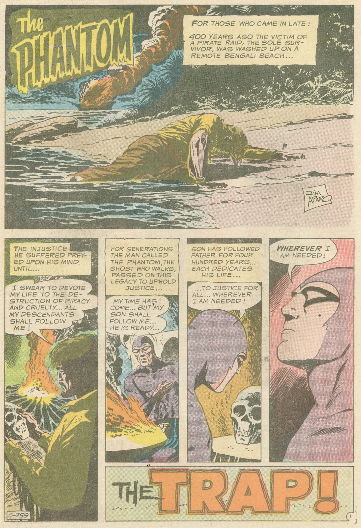 Read online The Phantom (1969) comic -  Issue #38 - 21