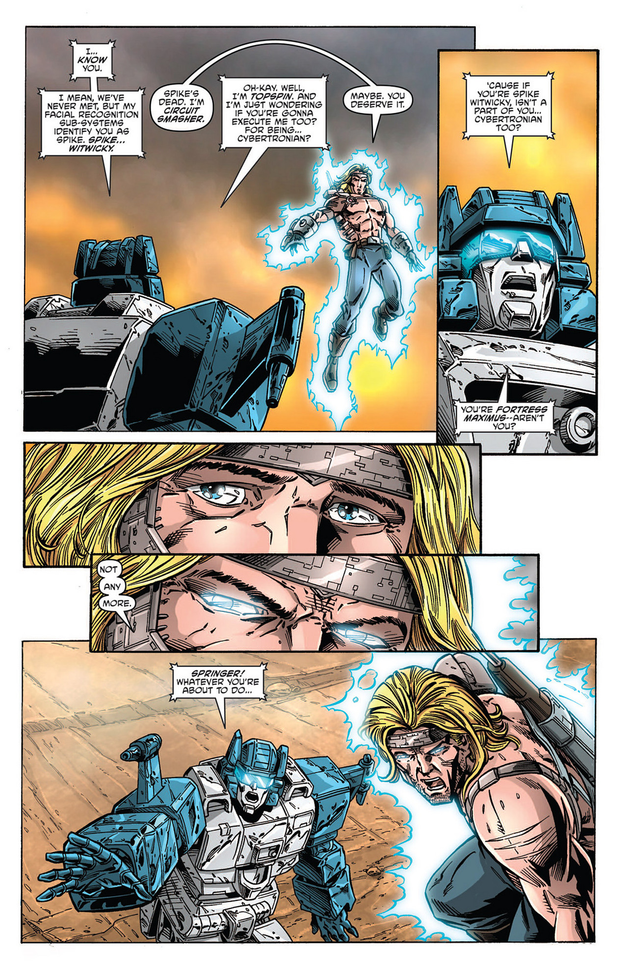 Read online The Transformers: Regeneration One comic -  Issue #83 - 5