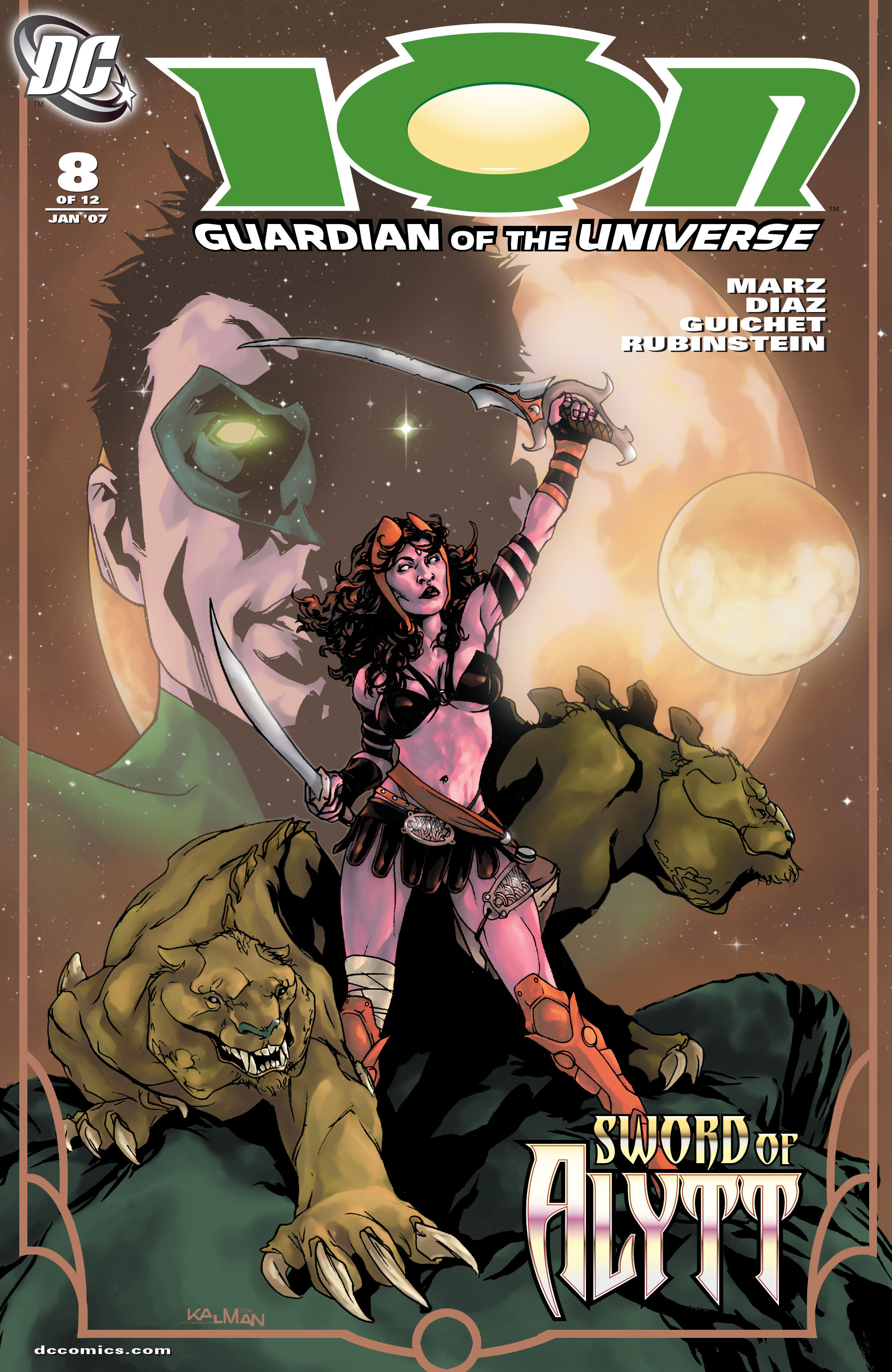 Read online Ion: Guardian of the Universe comic -  Issue #8 - 1