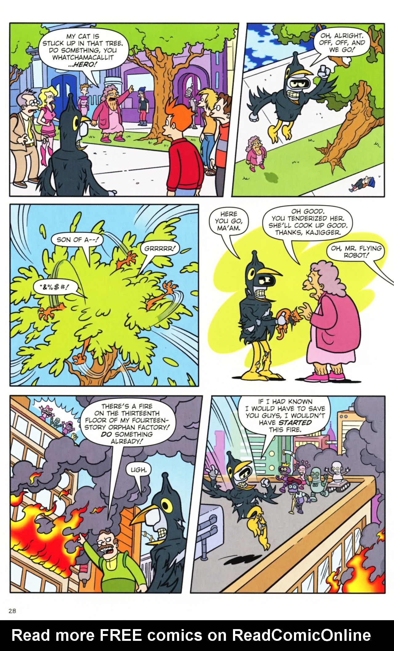 Read online Futurama Comics comic -  Issue #47 - 23