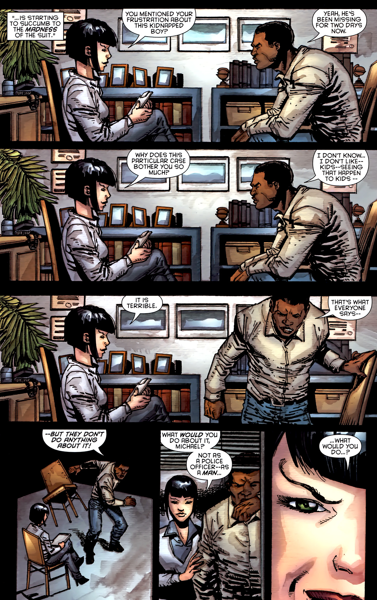 Read online Azrael (2009) comic -  Issue #7 - 9