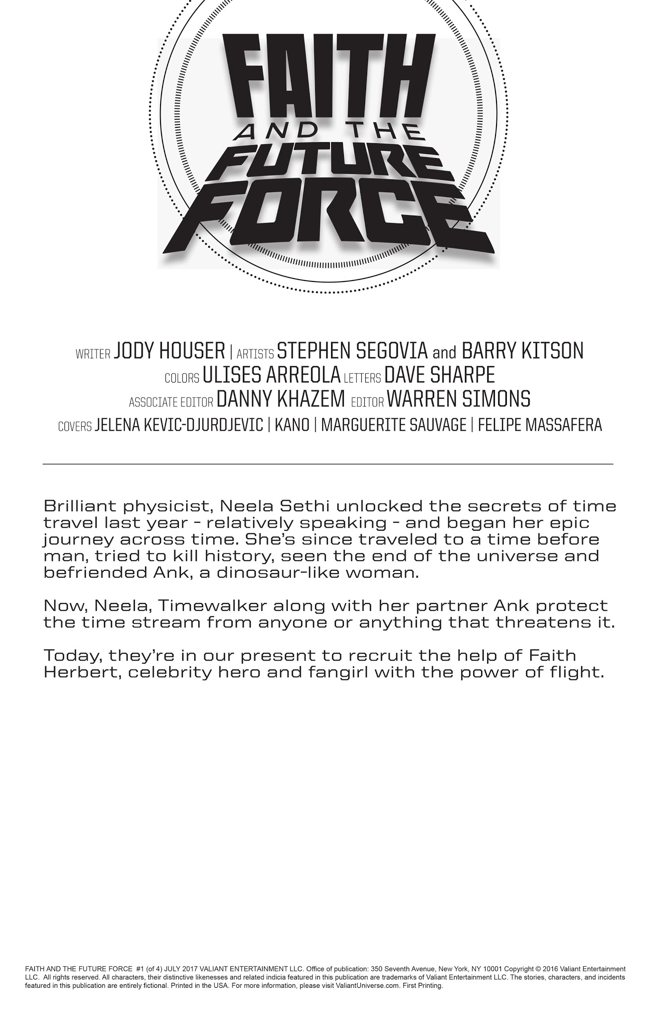 Read online Faith and the Future Force comic -  Issue #1 - 2