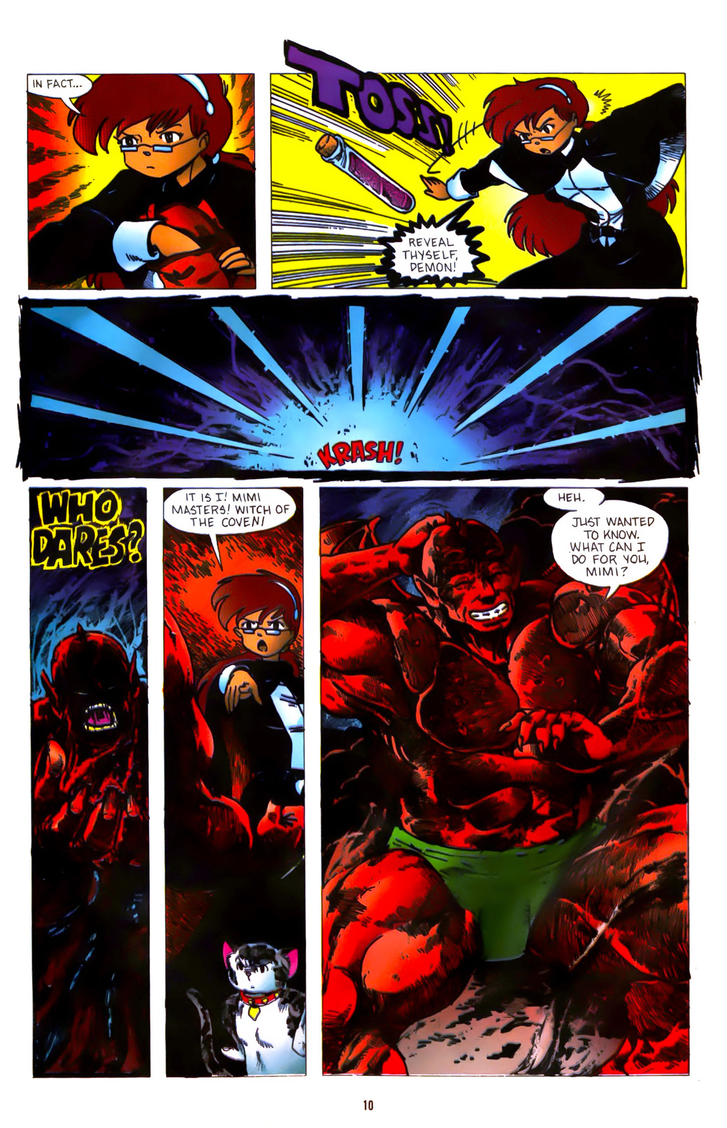 Read online Ninja High School In Color comic -  Issue #5 - 13