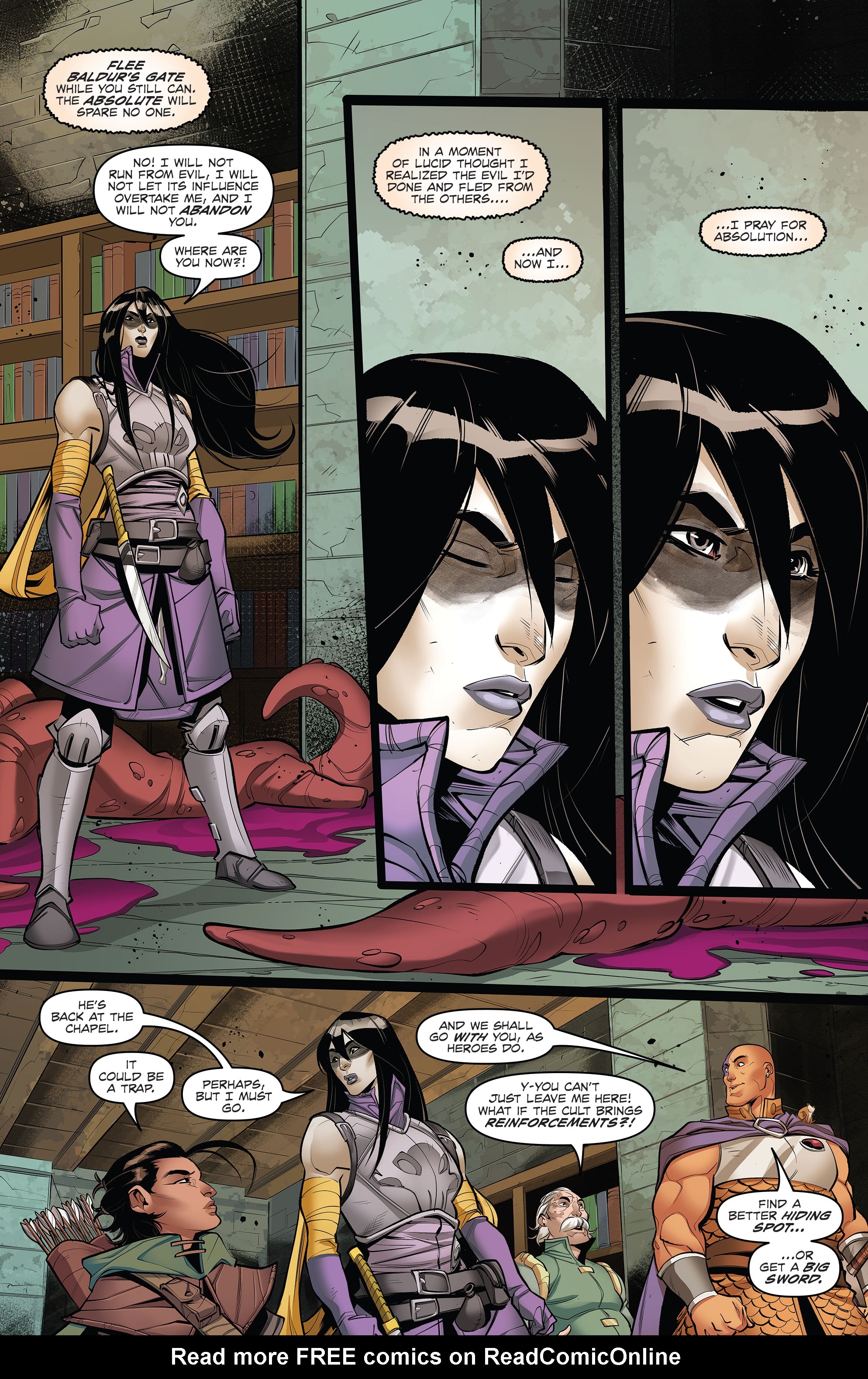 Read online Dungeons and Dragons Mindbreaker comic -  Issue #3 - 14