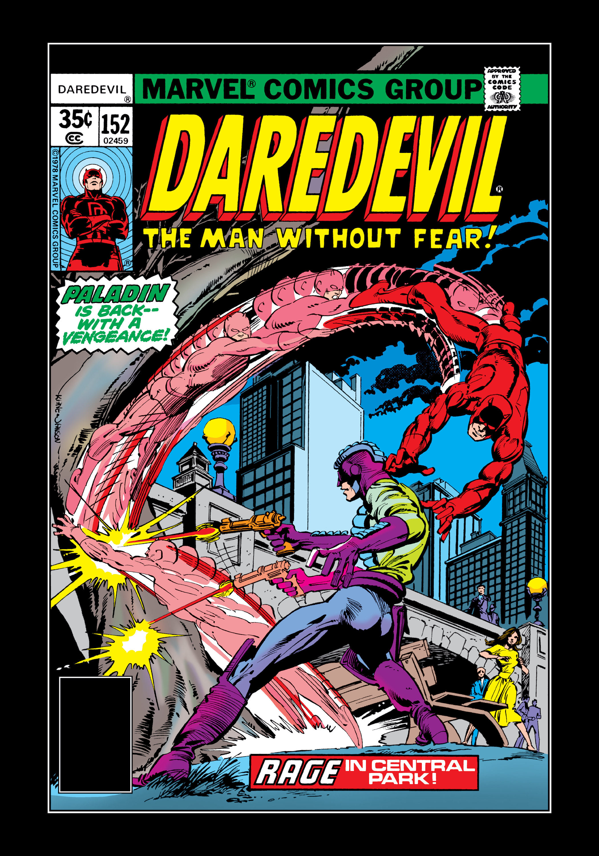 Read online Marvel Masterworks: Daredevil comic -  Issue # TPB 14 (Part 2) - 53