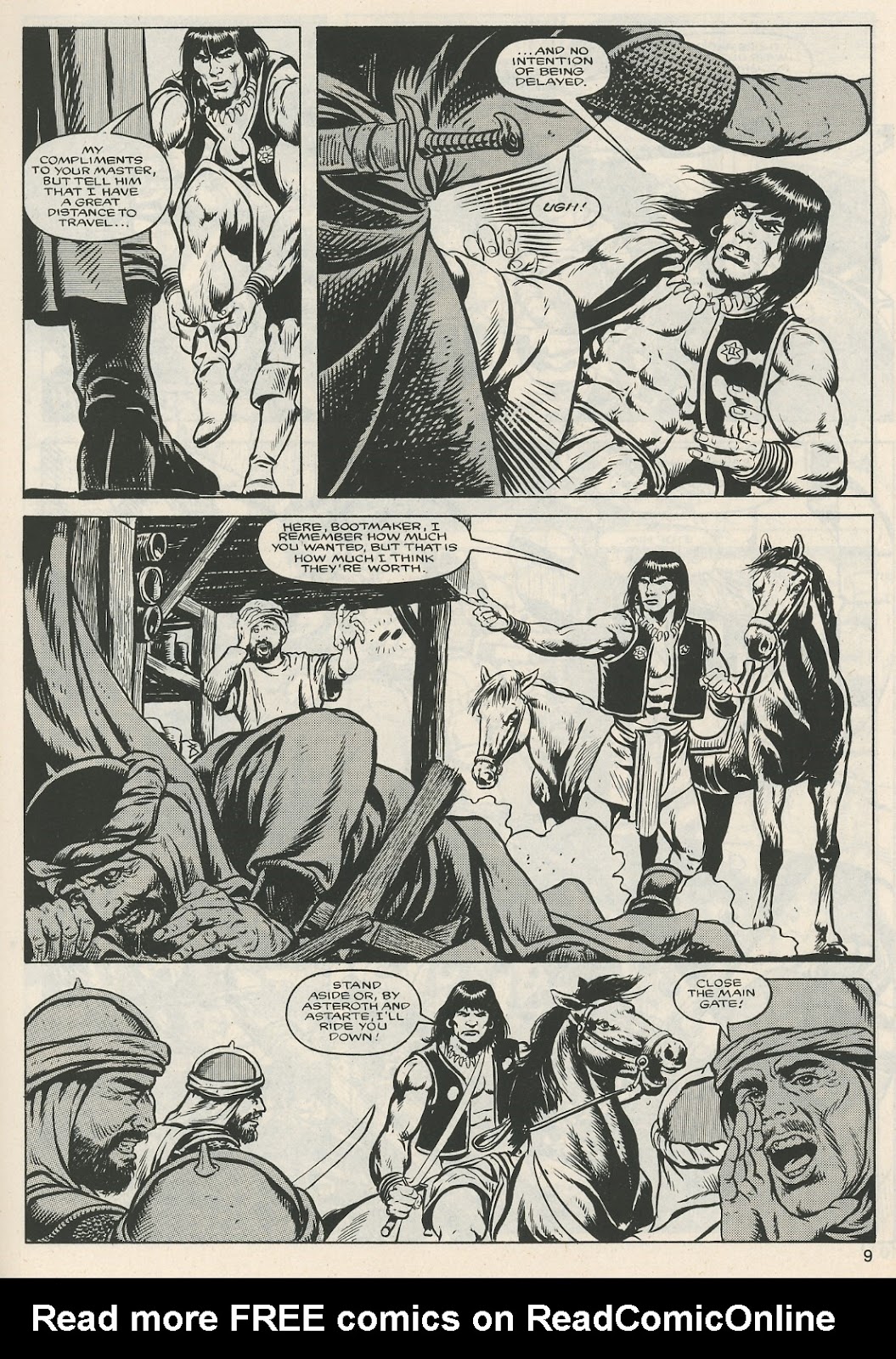 The Savage Sword Of Conan issue 124 - Page 9