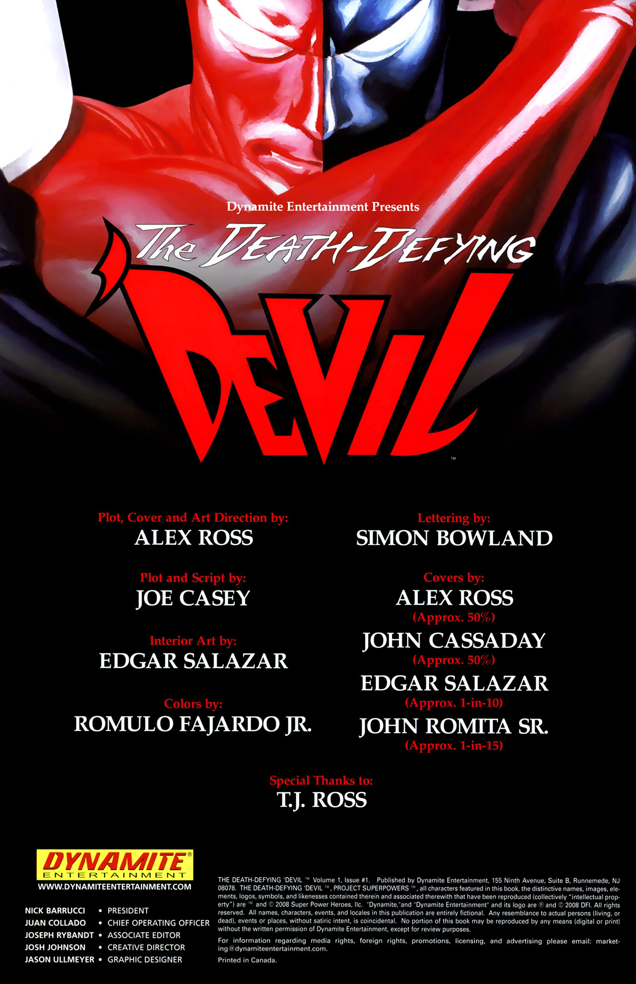 Read online The Death-Defying 'Devil comic -  Issue #1 - 5