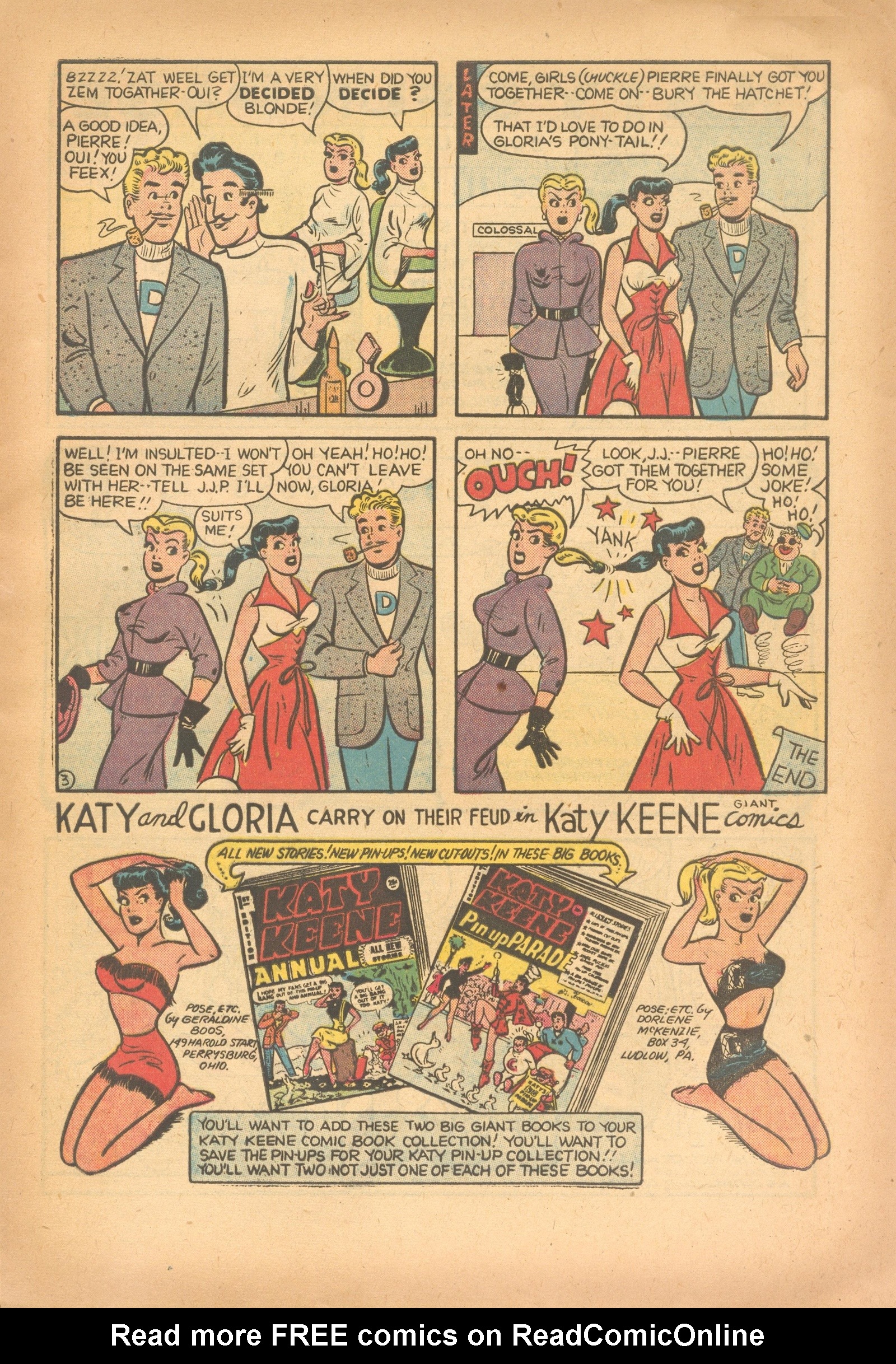 Read online Katy Keene (1949) comic -  Issue #21 - 5