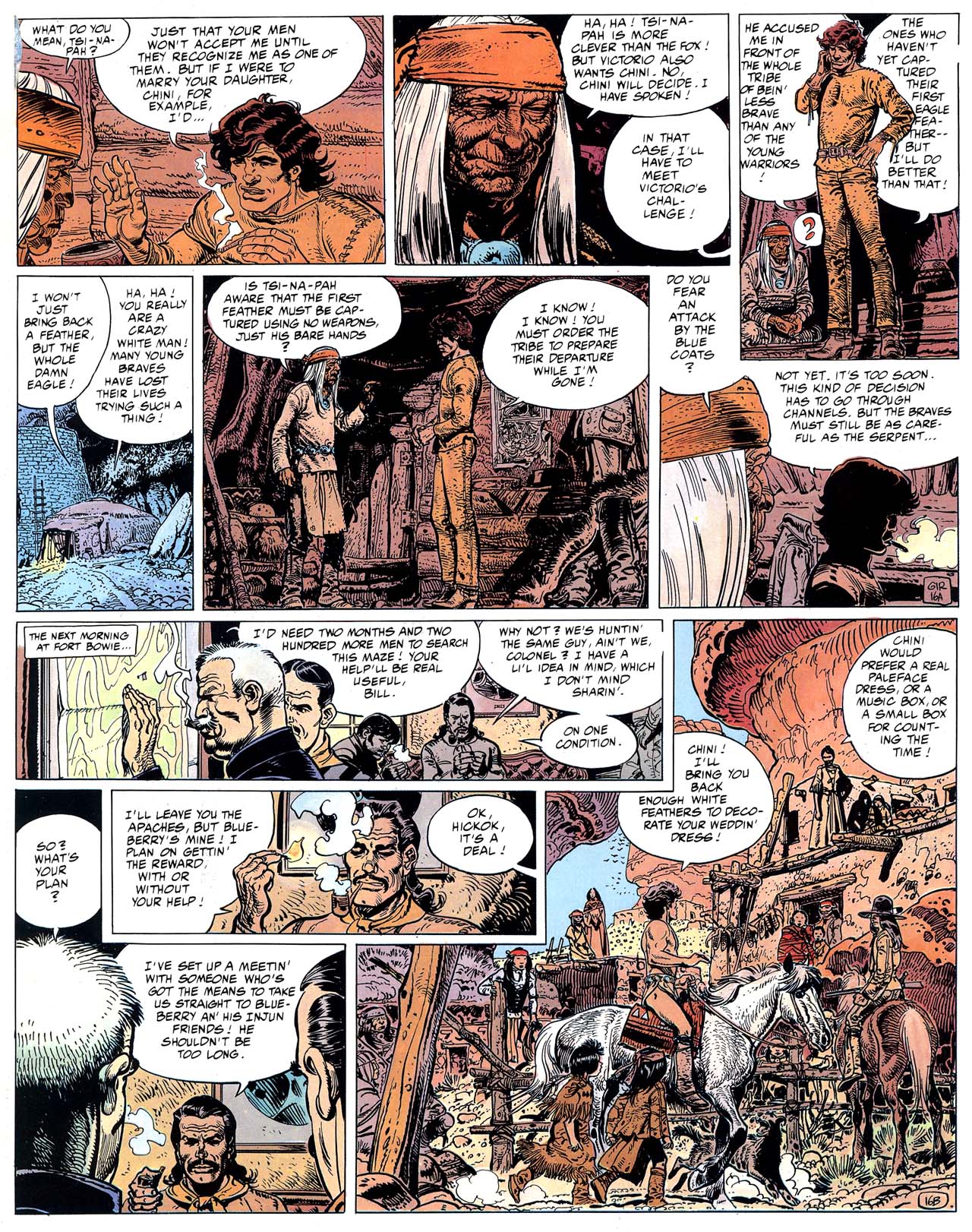 Read online Epic Graphic Novel: Blueberry comic -  Issue #3 - 67