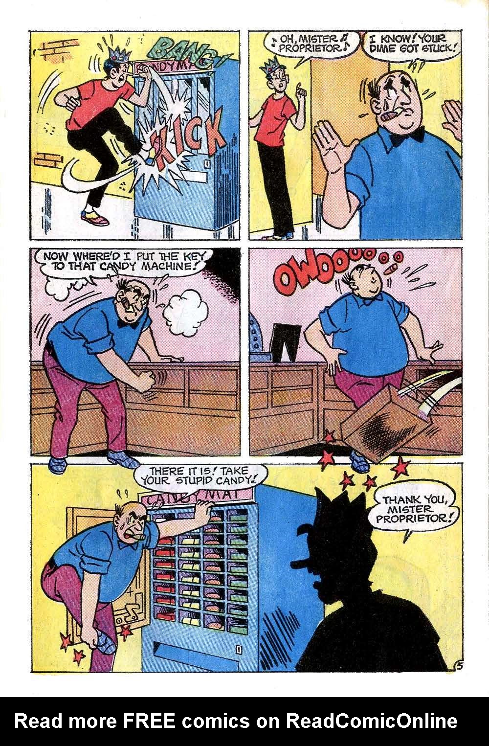 Read online Jughead (1965) comic -  Issue #208 - 7