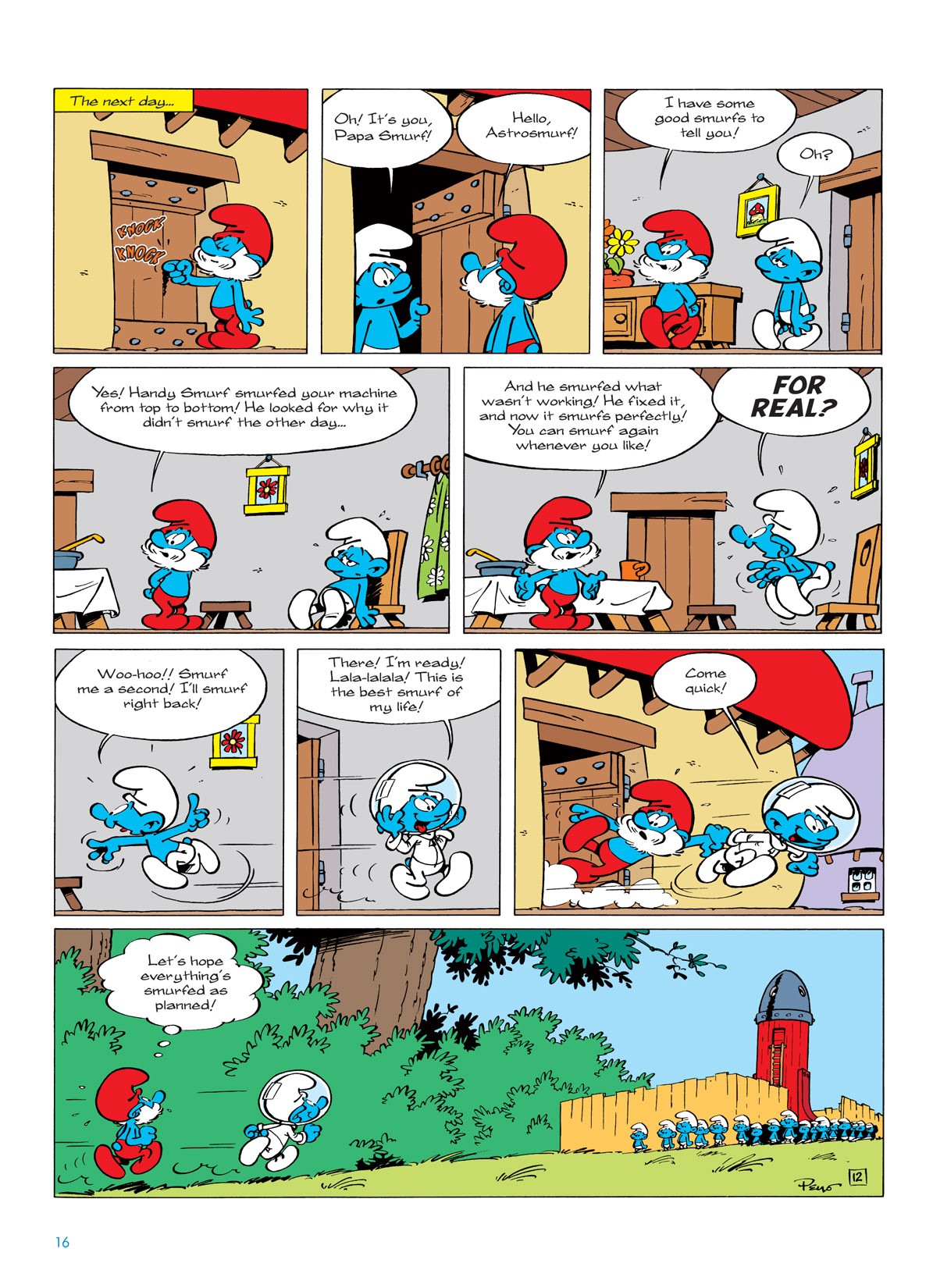Read online The Smurfs comic -  Issue #7 - 16