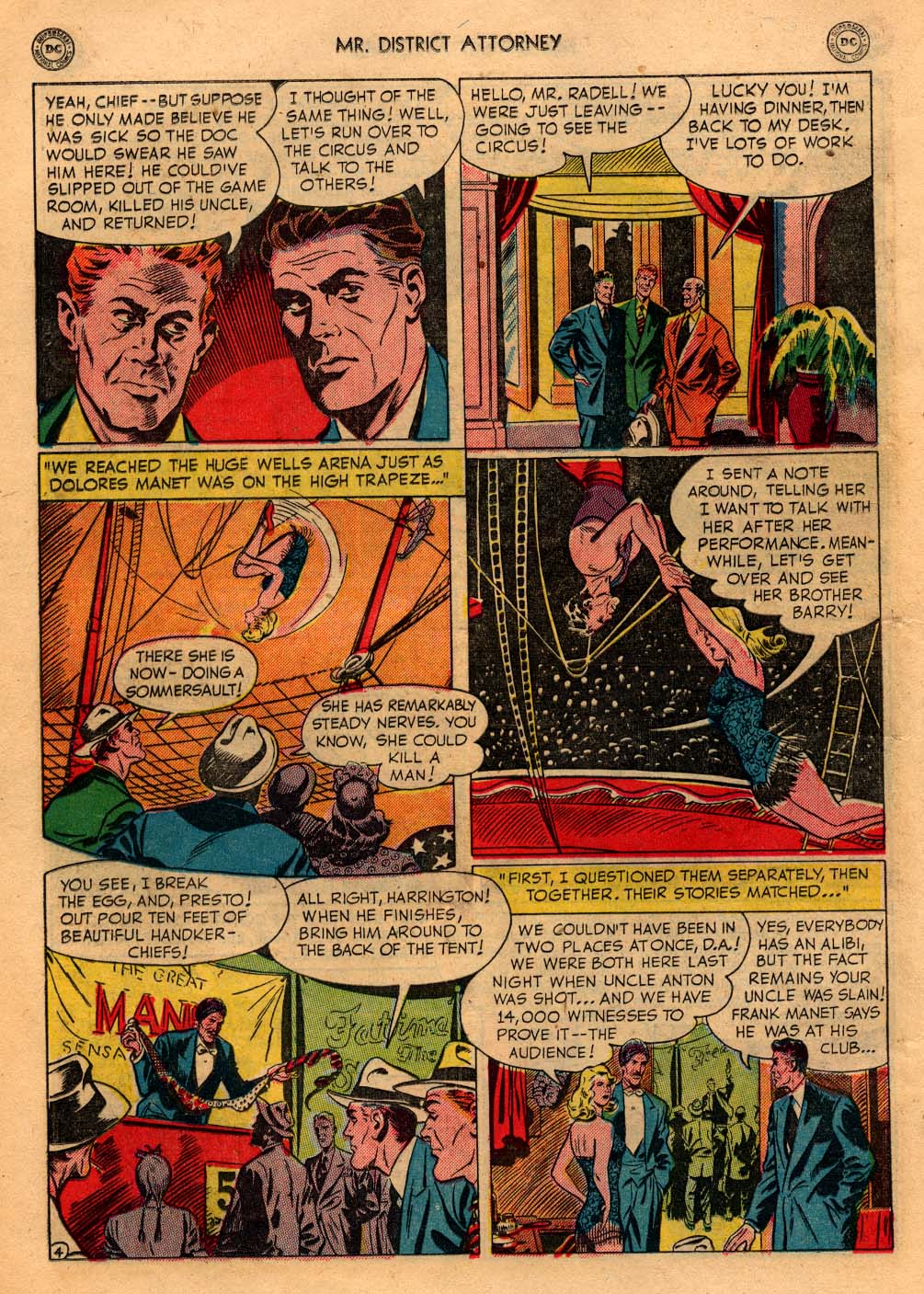 Read online Mr. District Attorney comic -  Issue #17 - 18