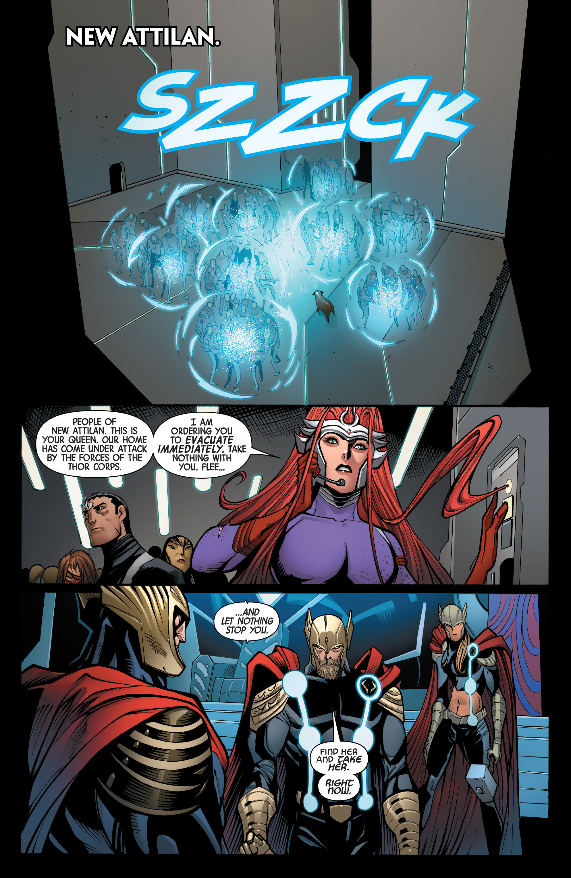 Read online Inhumans: Attilan Rising comic -  Issue #5 - 8