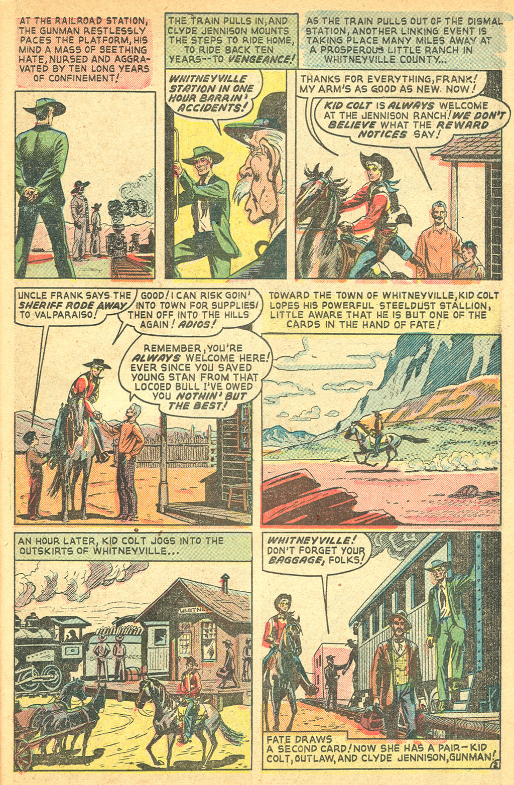 Read online Kid Colt Outlaw comic -  Issue #2 - 15