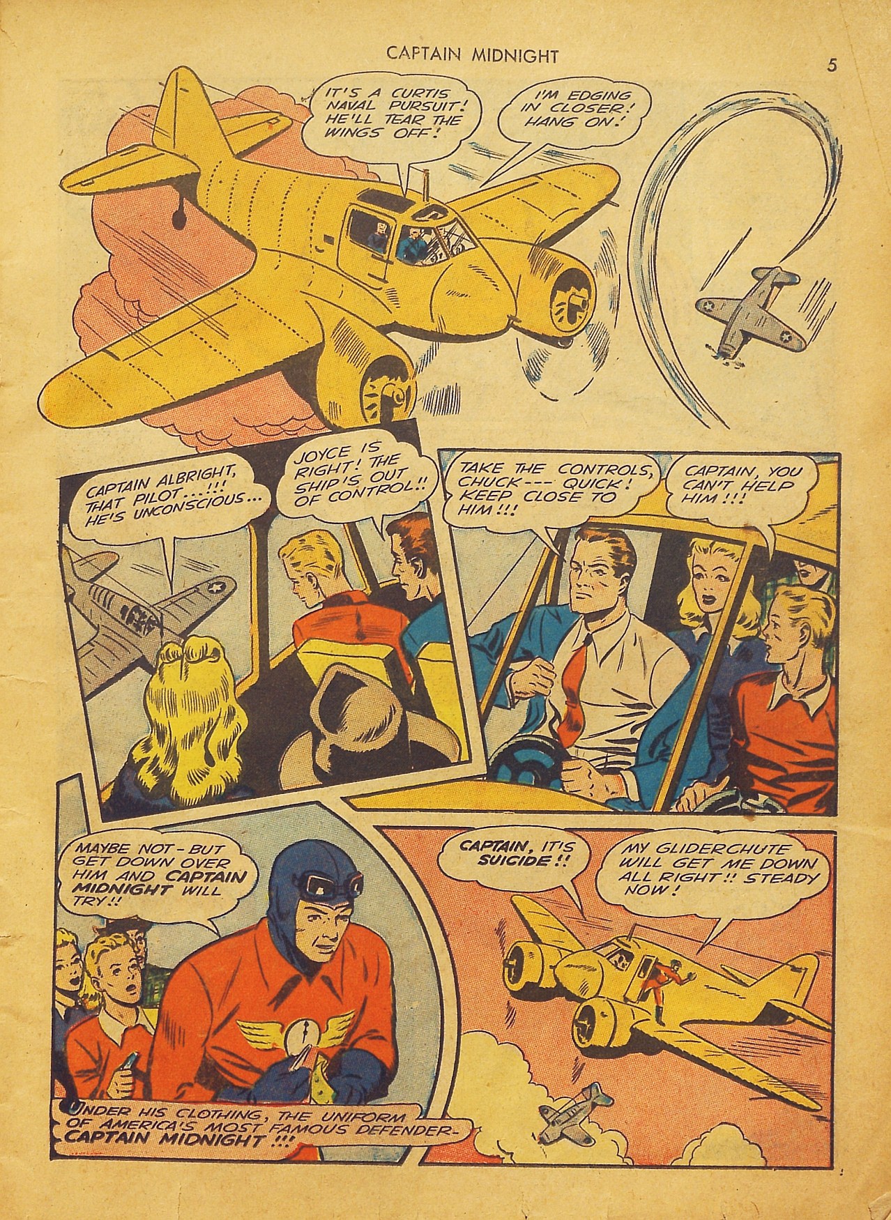 Read online Captain Midnight (1942) comic -  Issue #2 - 4