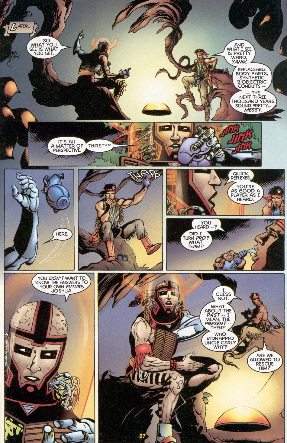 Read online Turok: Spring Break in The Lost Land comic -  Issue # Full - 24