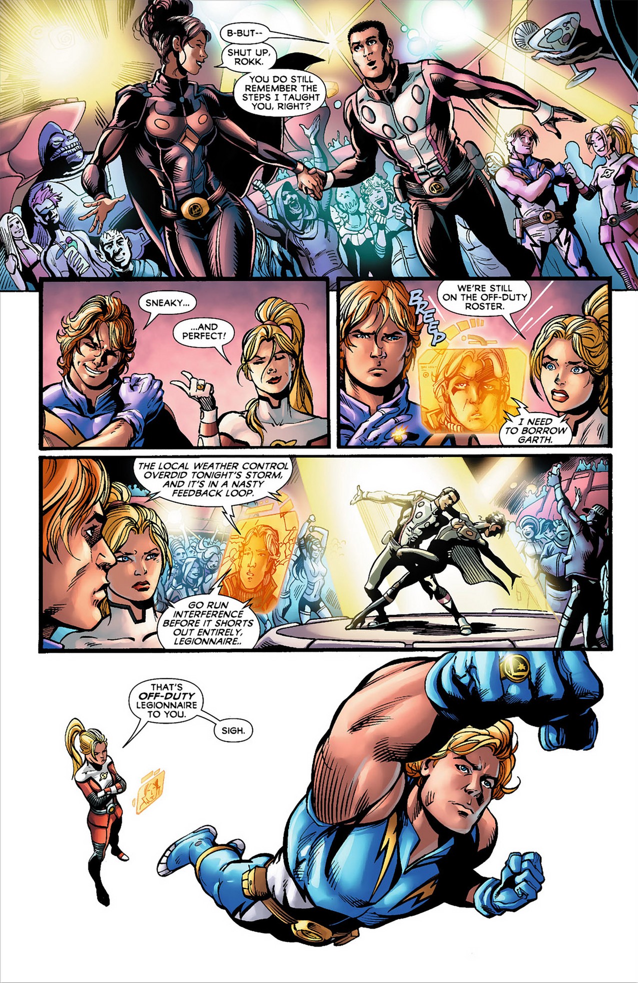 Read online Legion of Super-Heroes (2011) comic -  Issue #8 - 16