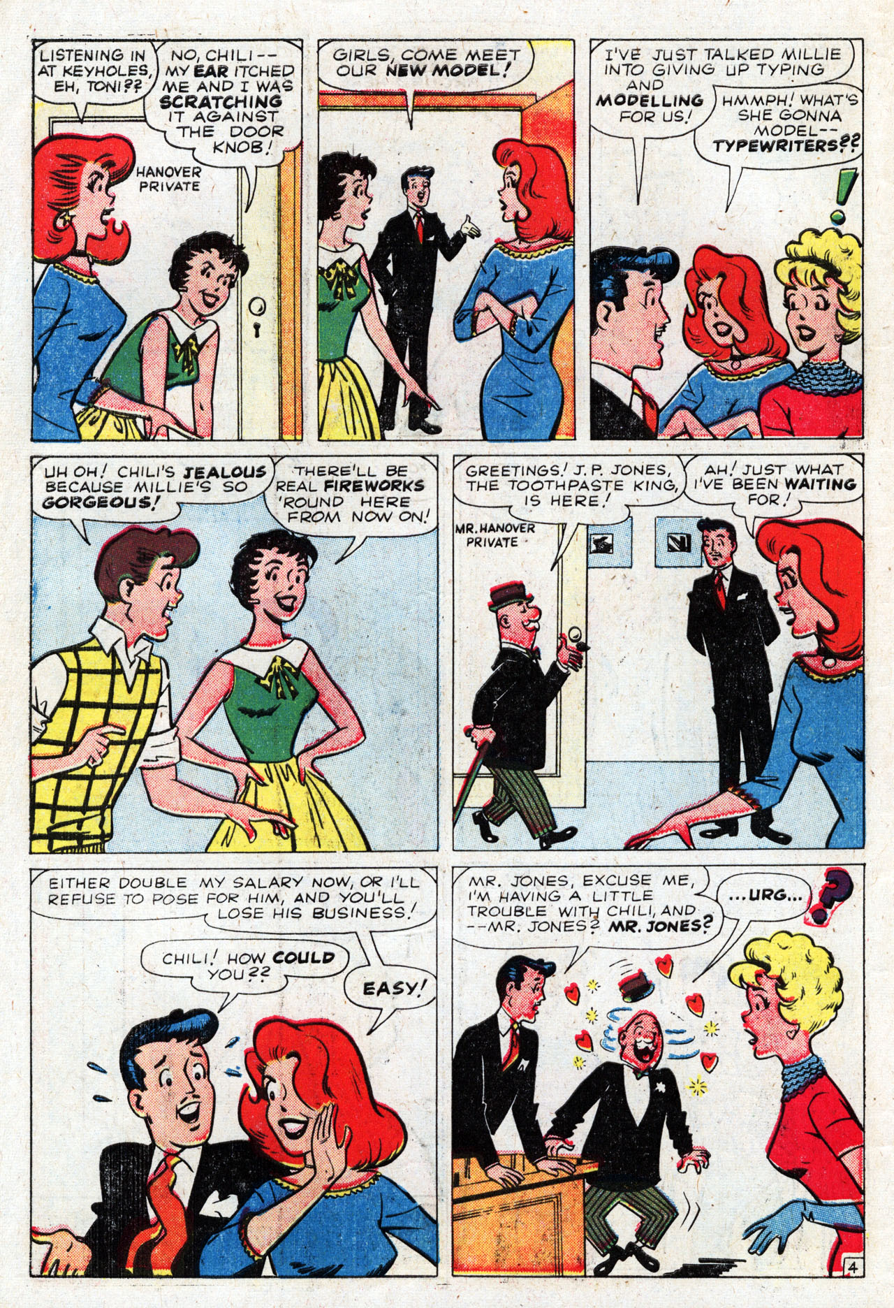Read online Millie the Model comic -  Issue #100 - 6