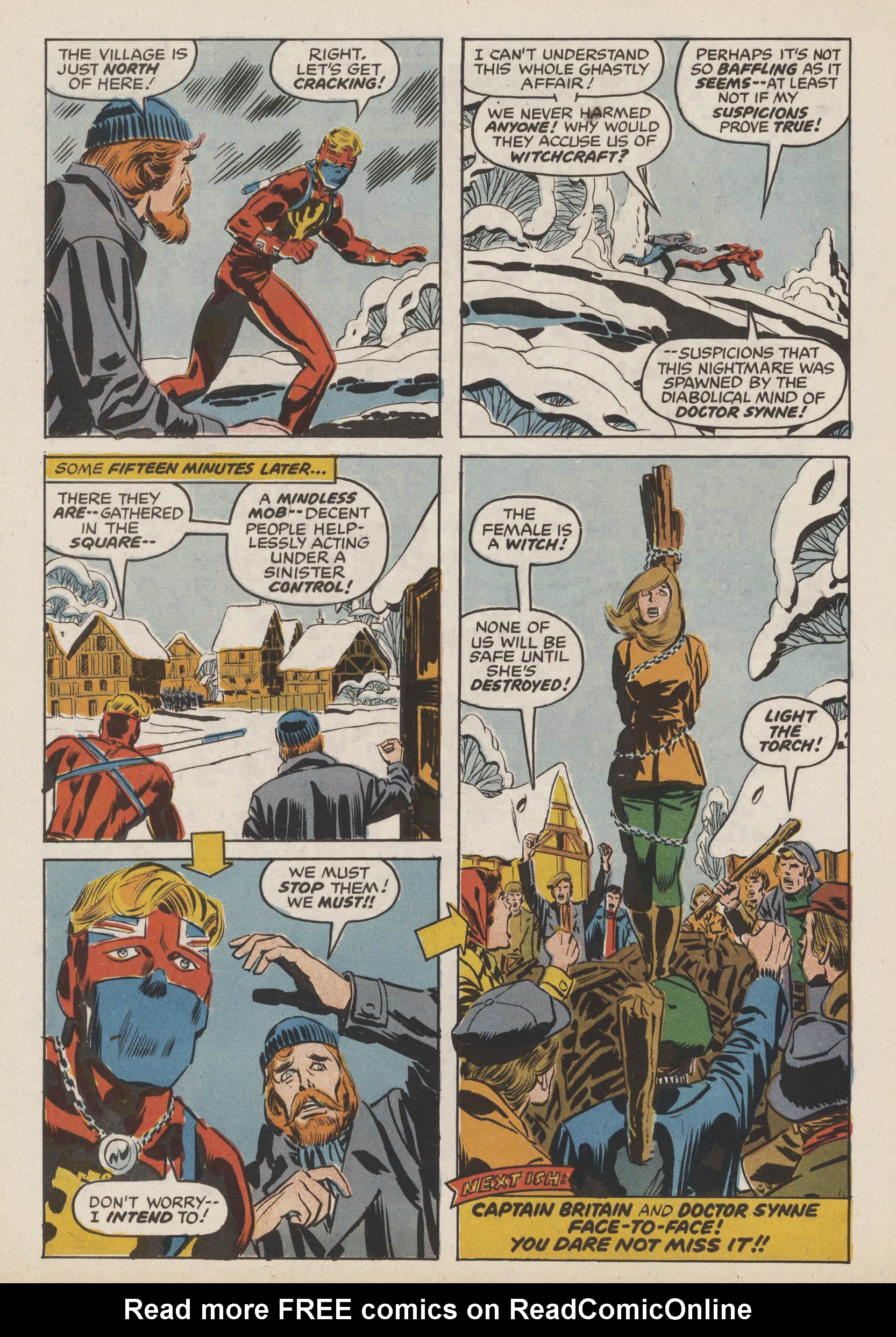 Read online Captain Britain (1976) comic -  Issue #11 - 8