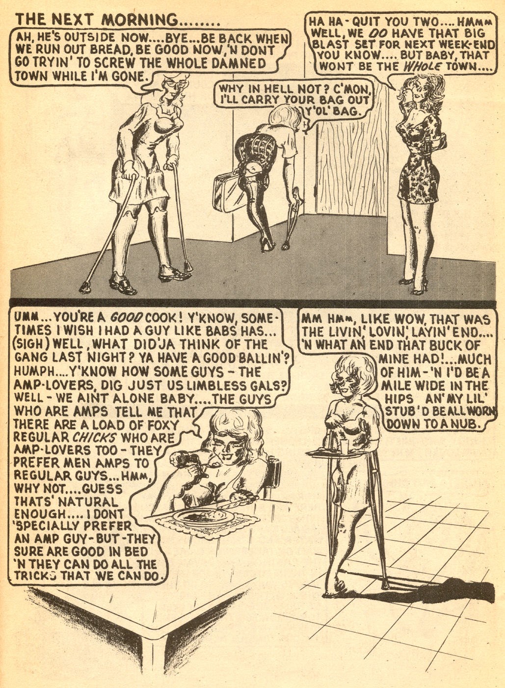 Read online Amputee Love comic -  Issue # Full - 33