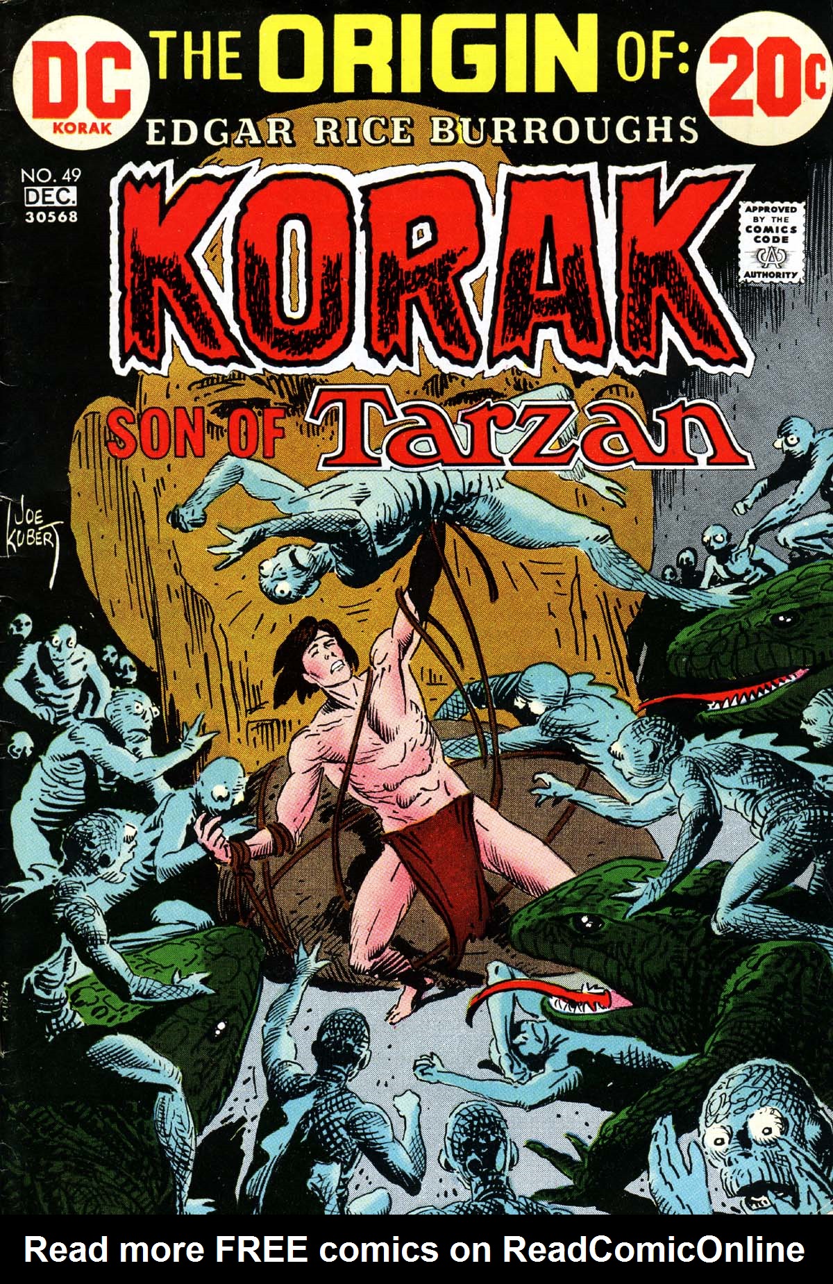 Read online Korak, Son of Tarzan (1972) comic -  Issue #49 - 1