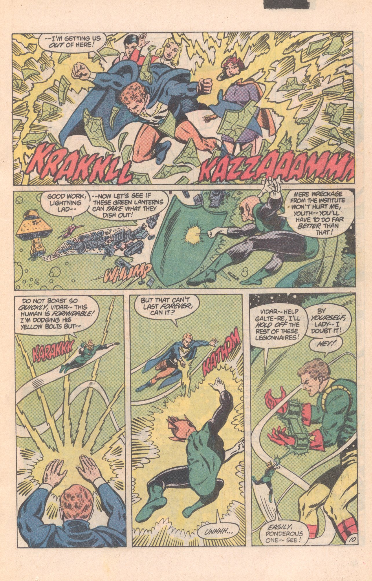 Legion of Super-Heroes (1980) 295 Page 10