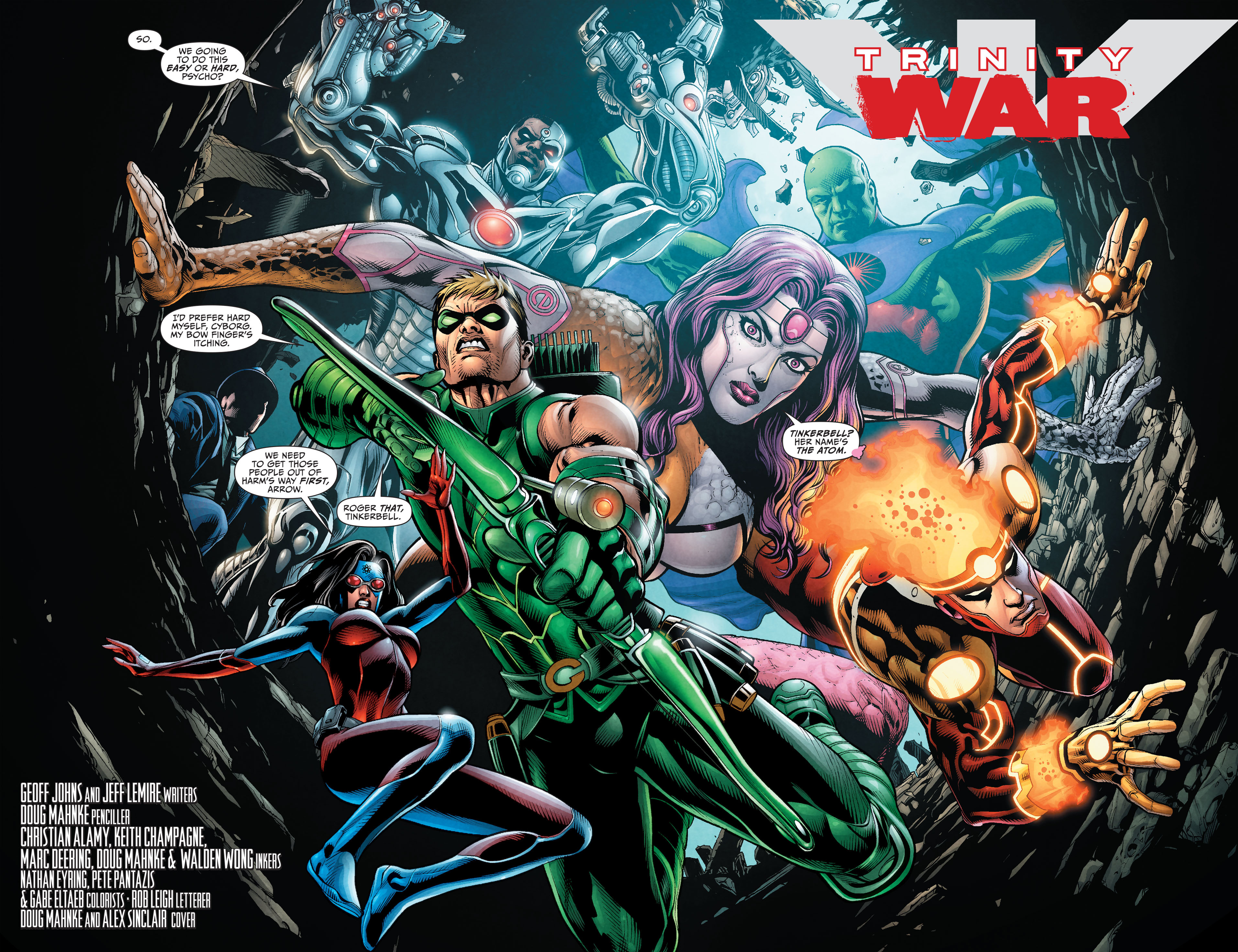 Read online Justice League: Trinity War comic -  Issue # Full - 194