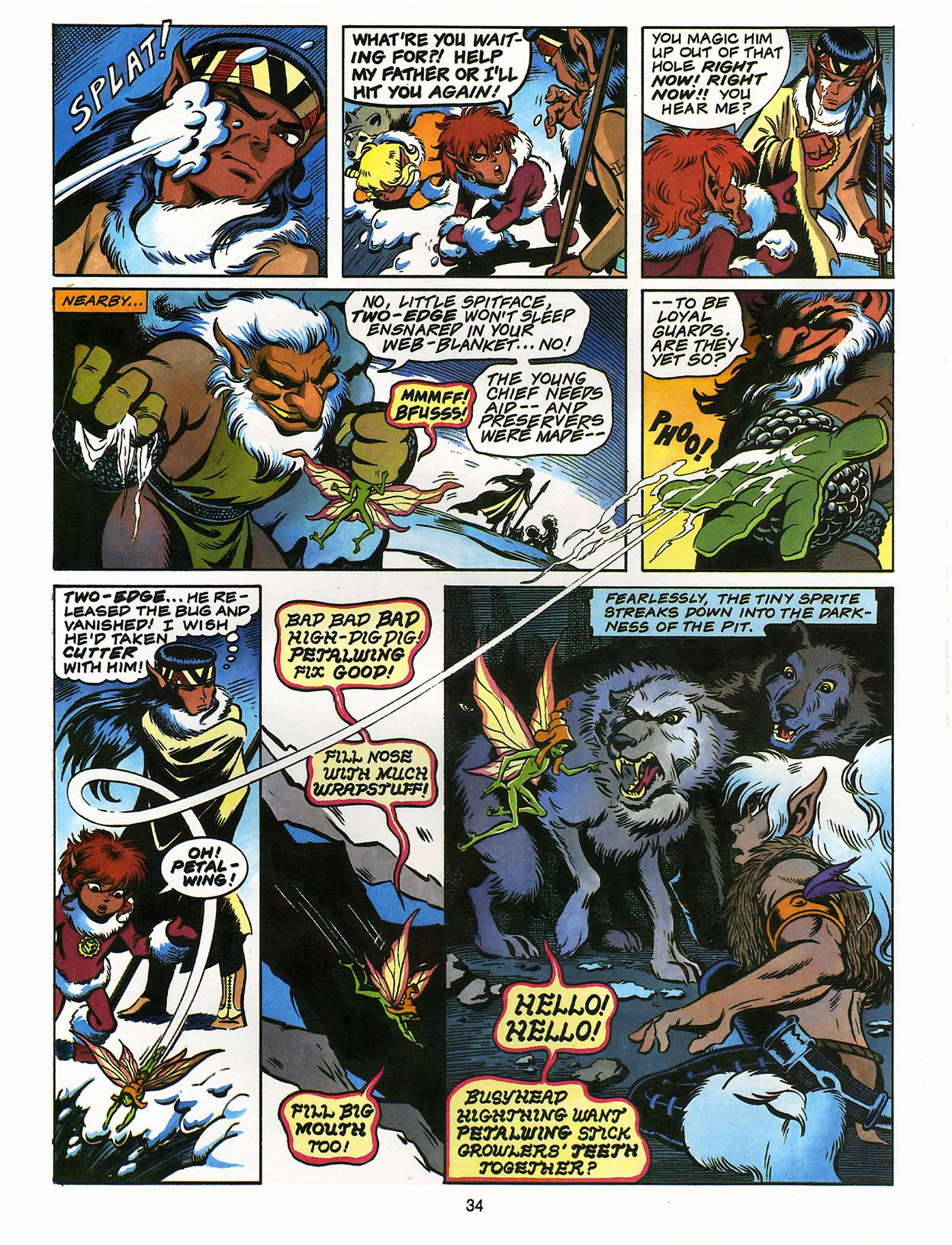 Read online ElfQuest (Starblaze Edition) comic -  Issue # TPB 4 - 40