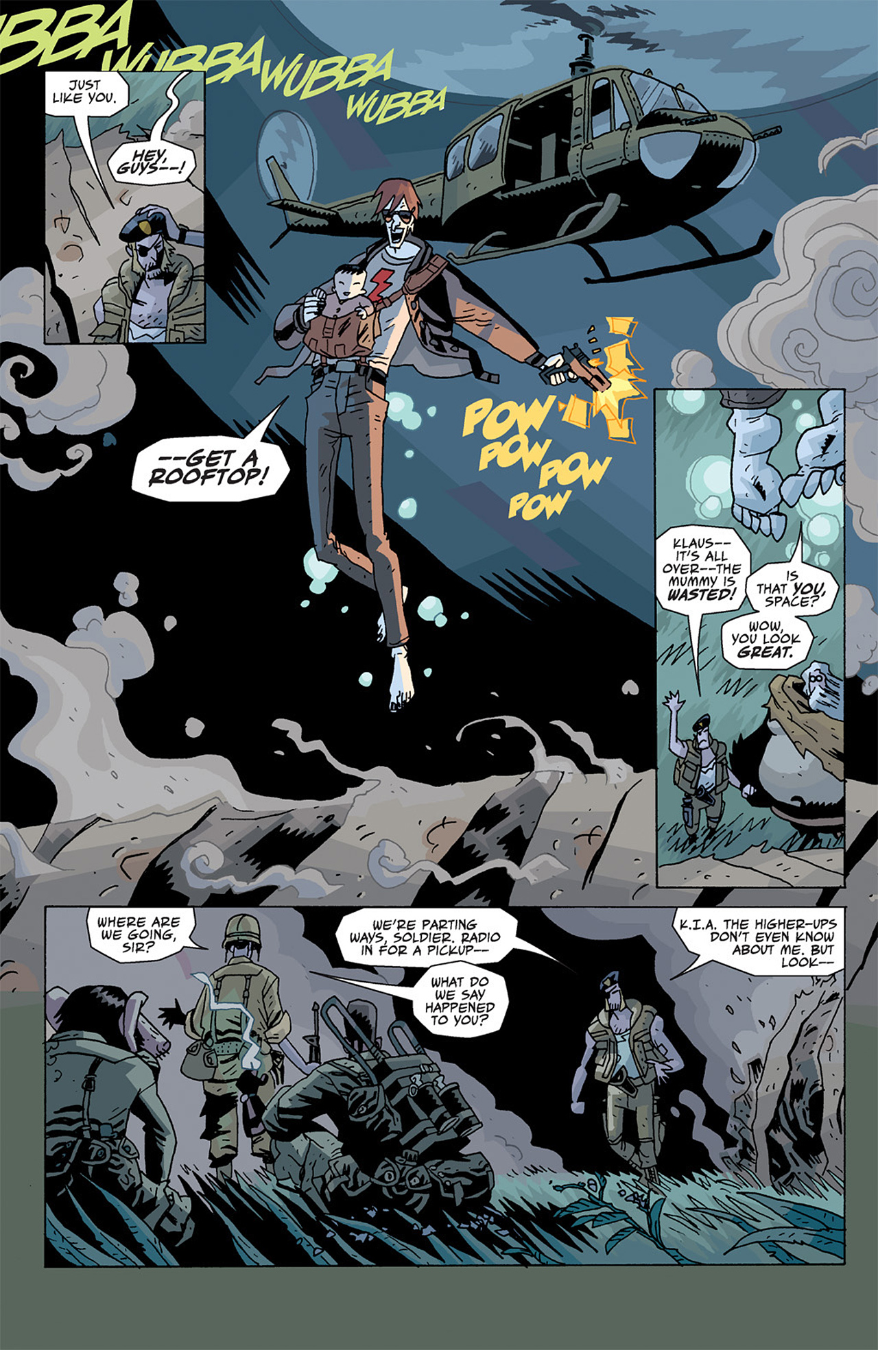 Read online The Umbrella Academy: Dallas comic -  Issue #5 - 15