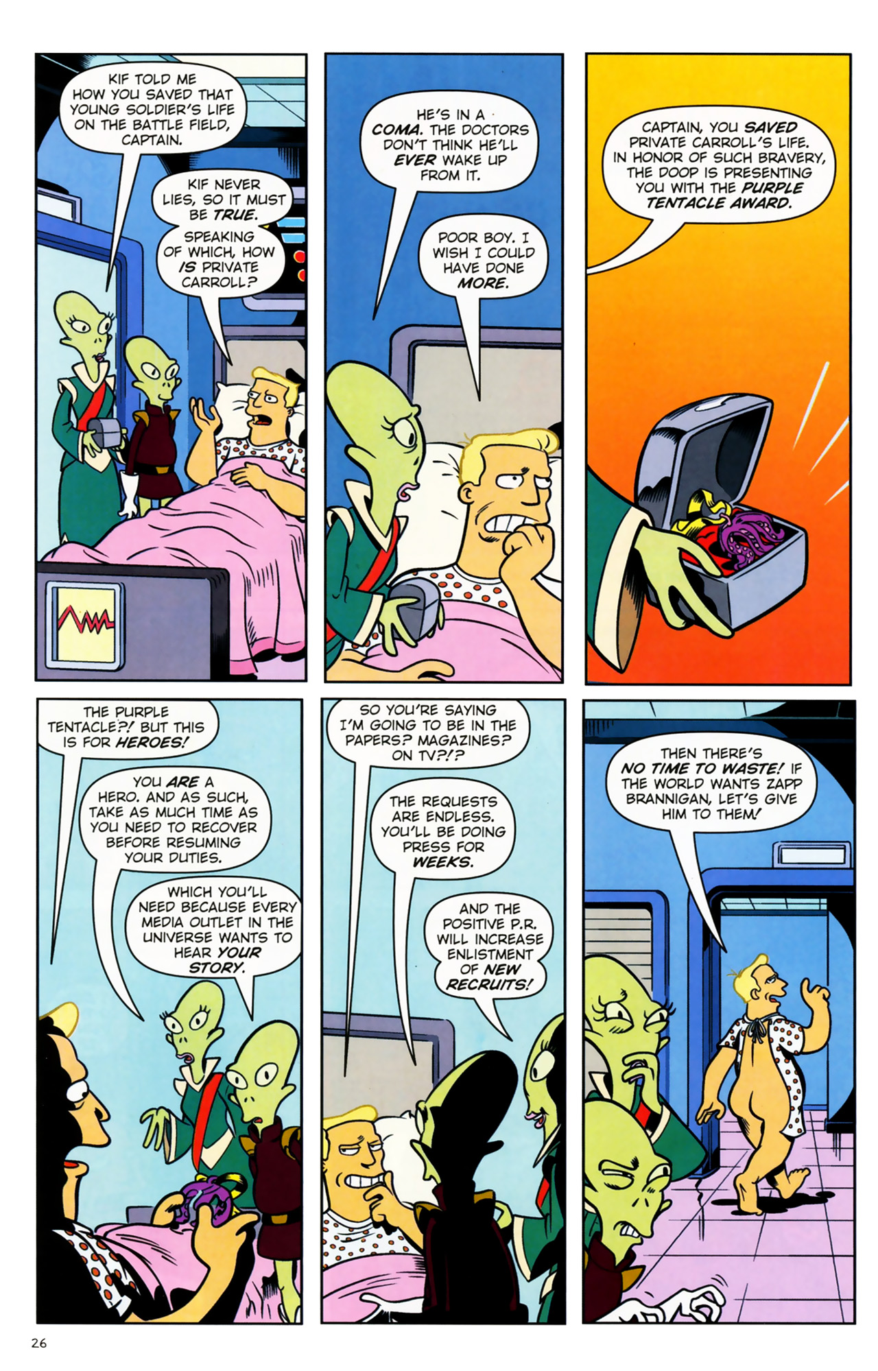 Read online Futurama Comics comic -  Issue #52 - 23