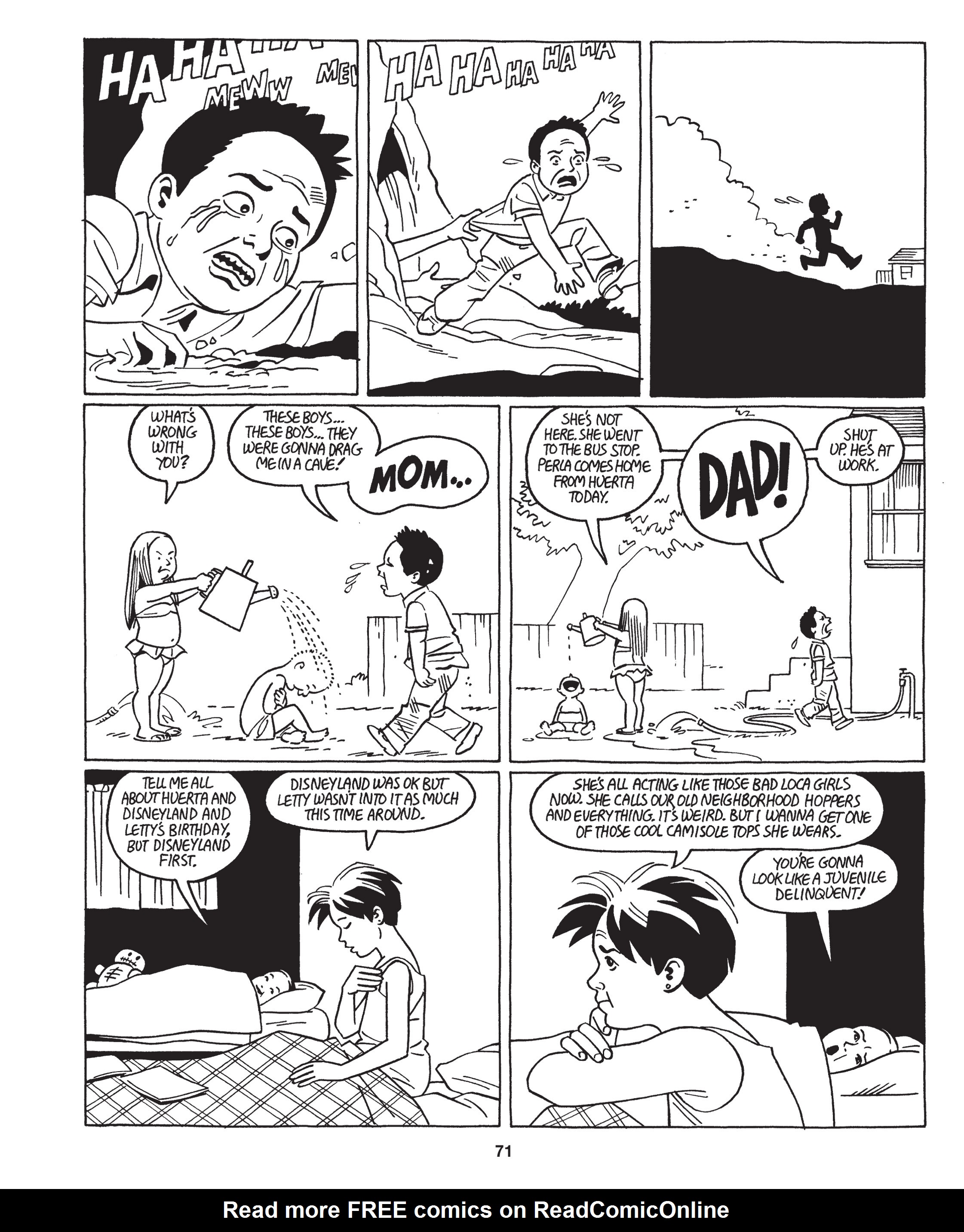 Read online Love and Rockets: New Stories comic -  Issue #3 - 73