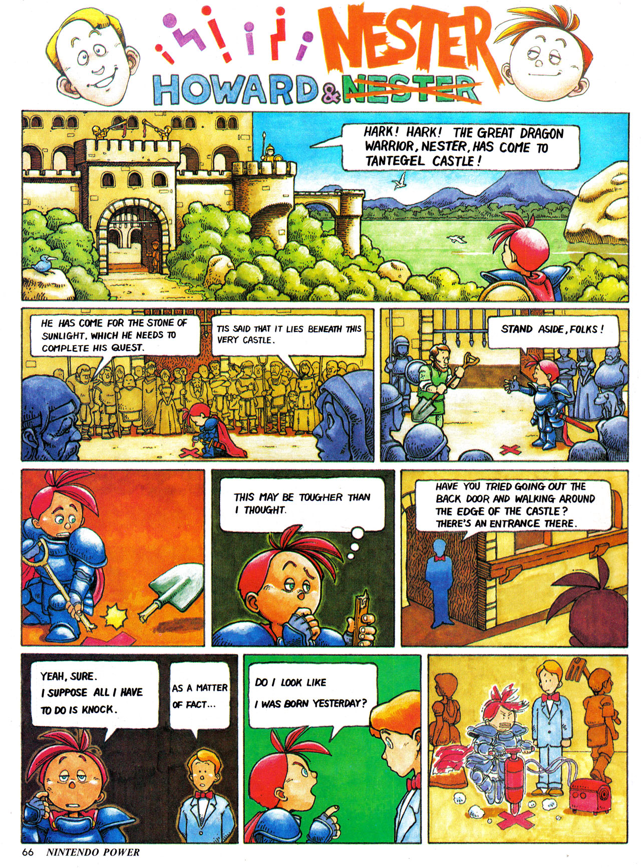 Read online Nintendo Power comic -  Issue #10 - 69