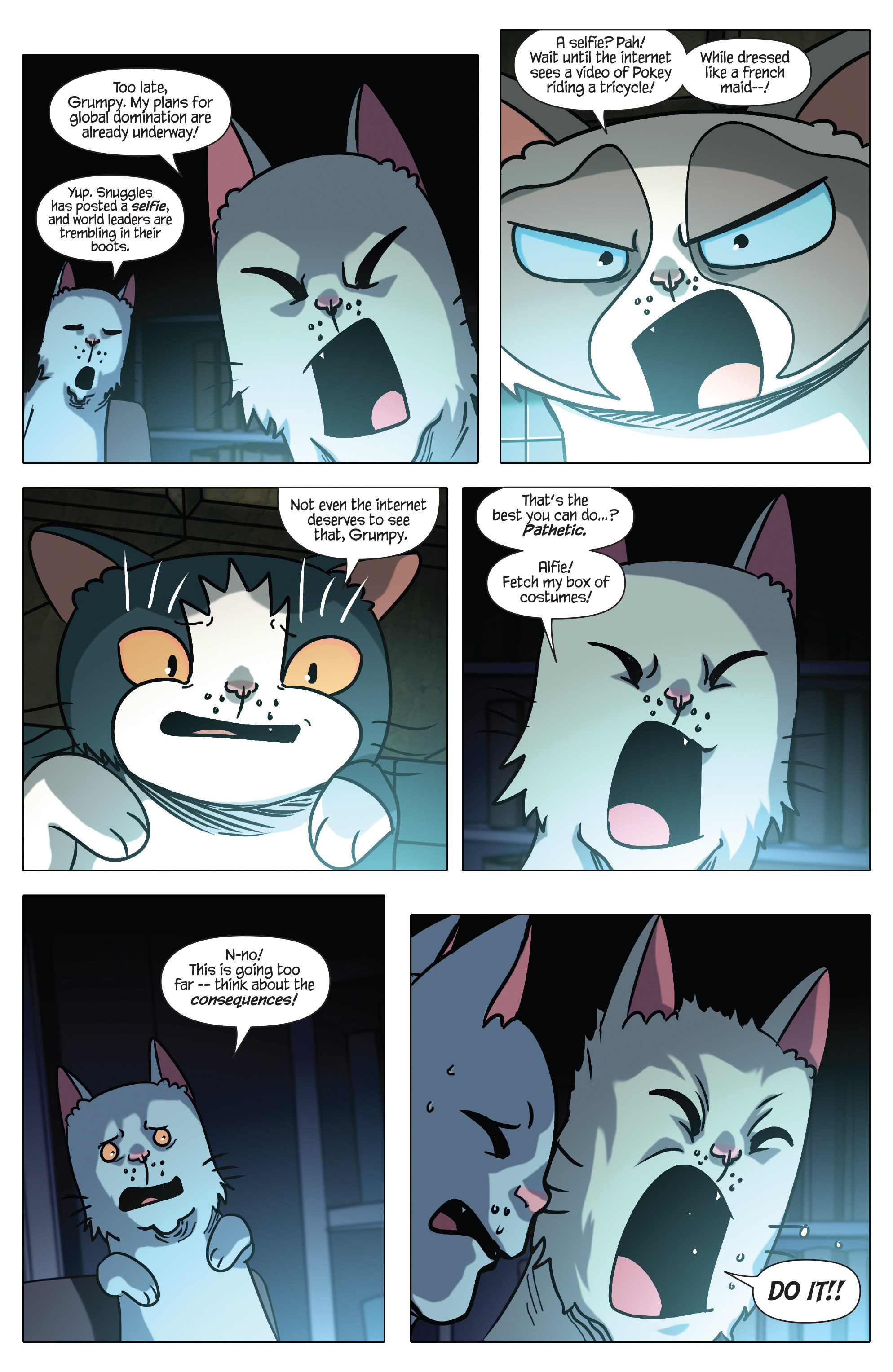 Read online Grumpy Cat & Pokey comic -  Issue #5 - 11