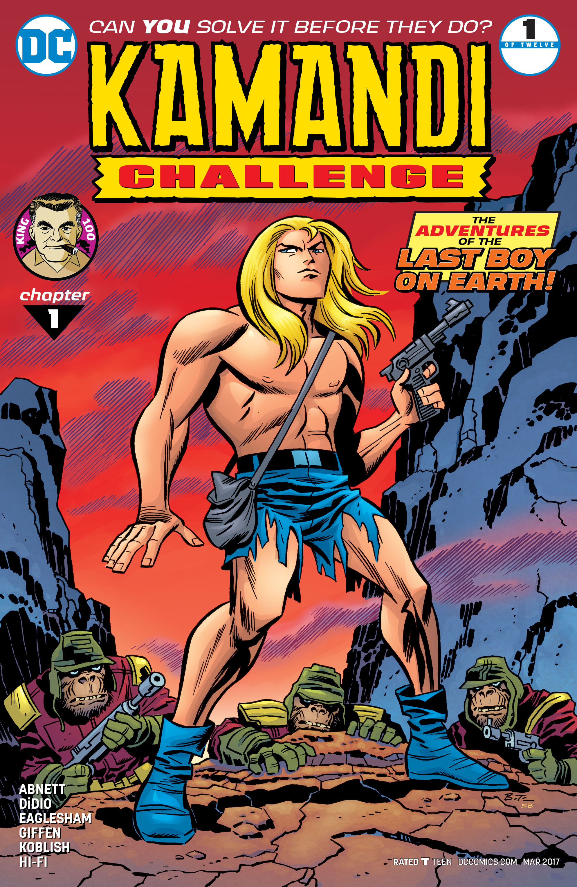 Read online The Kamandi Challenge comic -  Issue #1 - 1