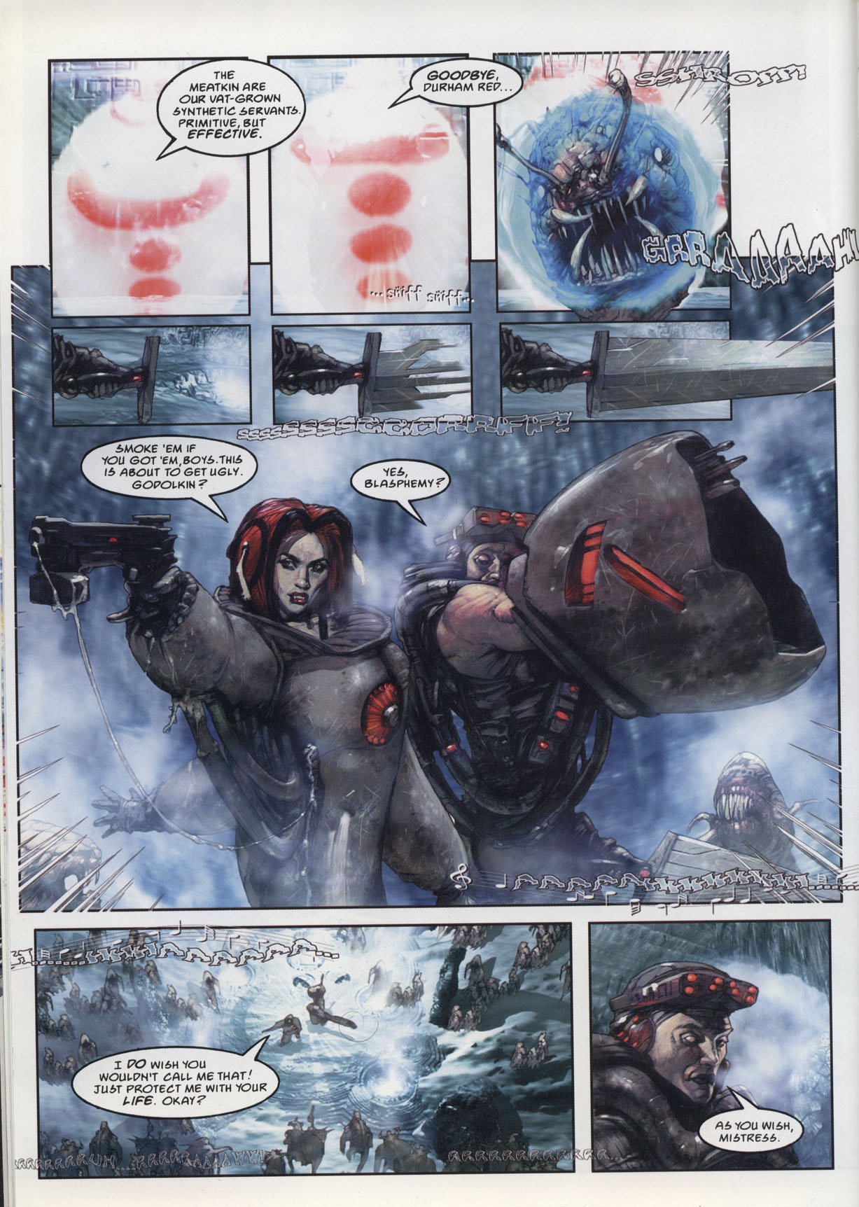 Read online Durham Red: The Scarlet Cantos comic -  Issue # TPB - 40