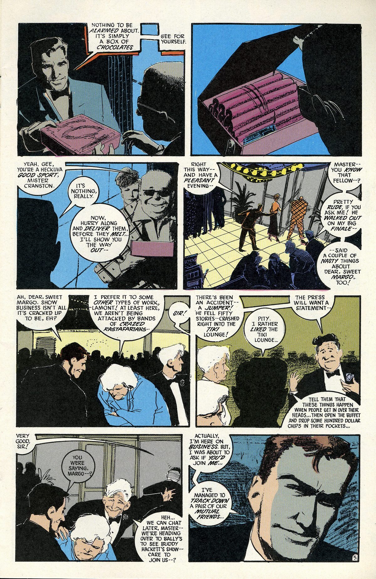 Read online The Shadow (1987) comic -  Issue #10 - 7