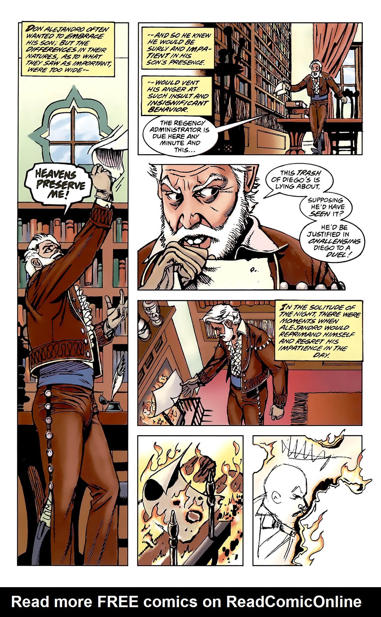 Read online Zorro: Matanzas comic -  Issue #1 - 14