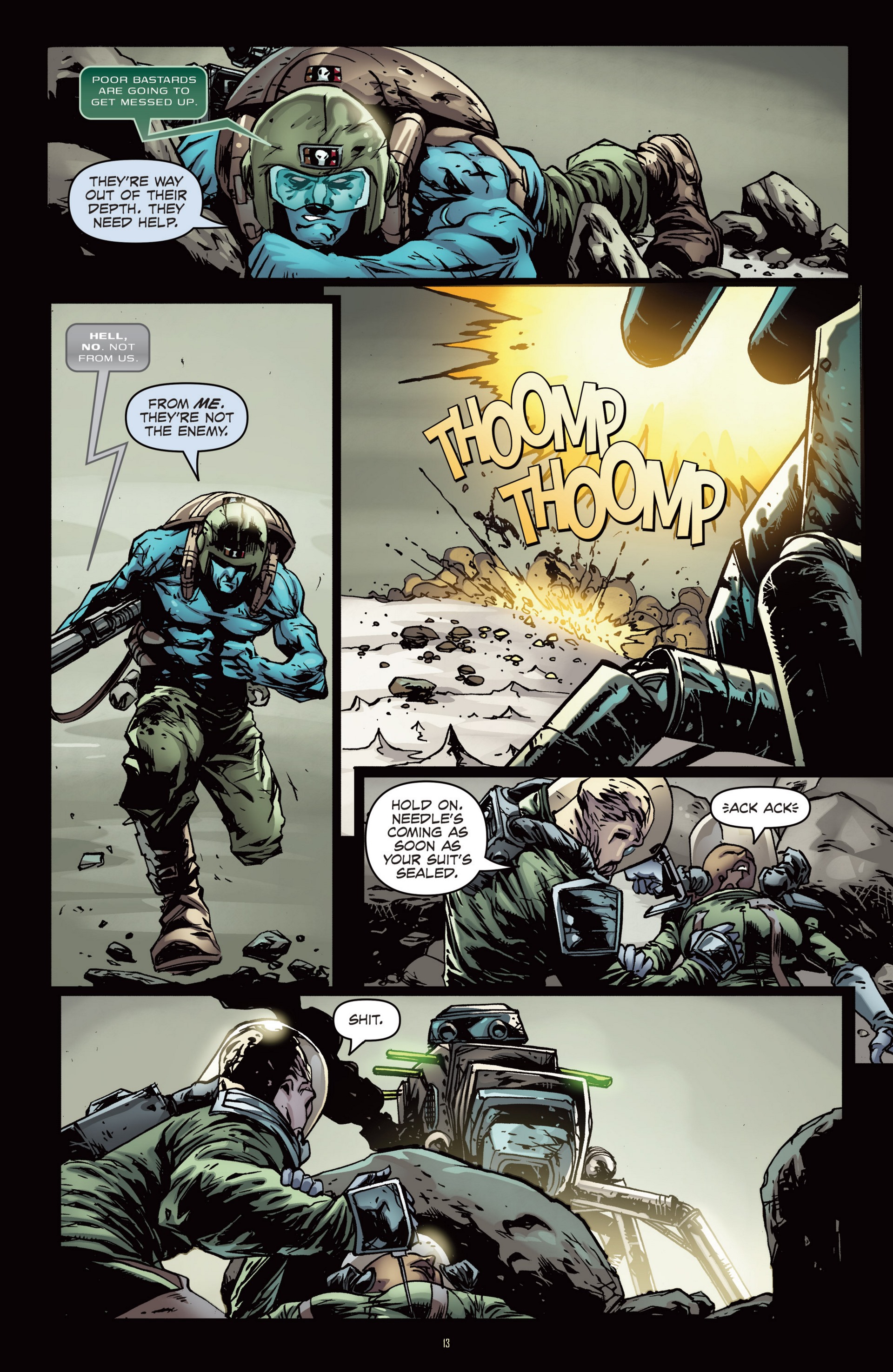 Read online Rogue Trooper (2014) comic -  Issue #4 - 16