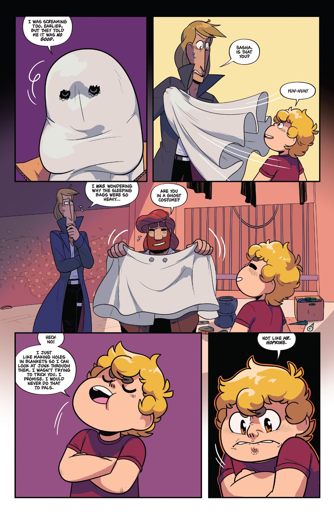 Read online The Backstagers Halloween Intermission comic -  Issue # Full - 17