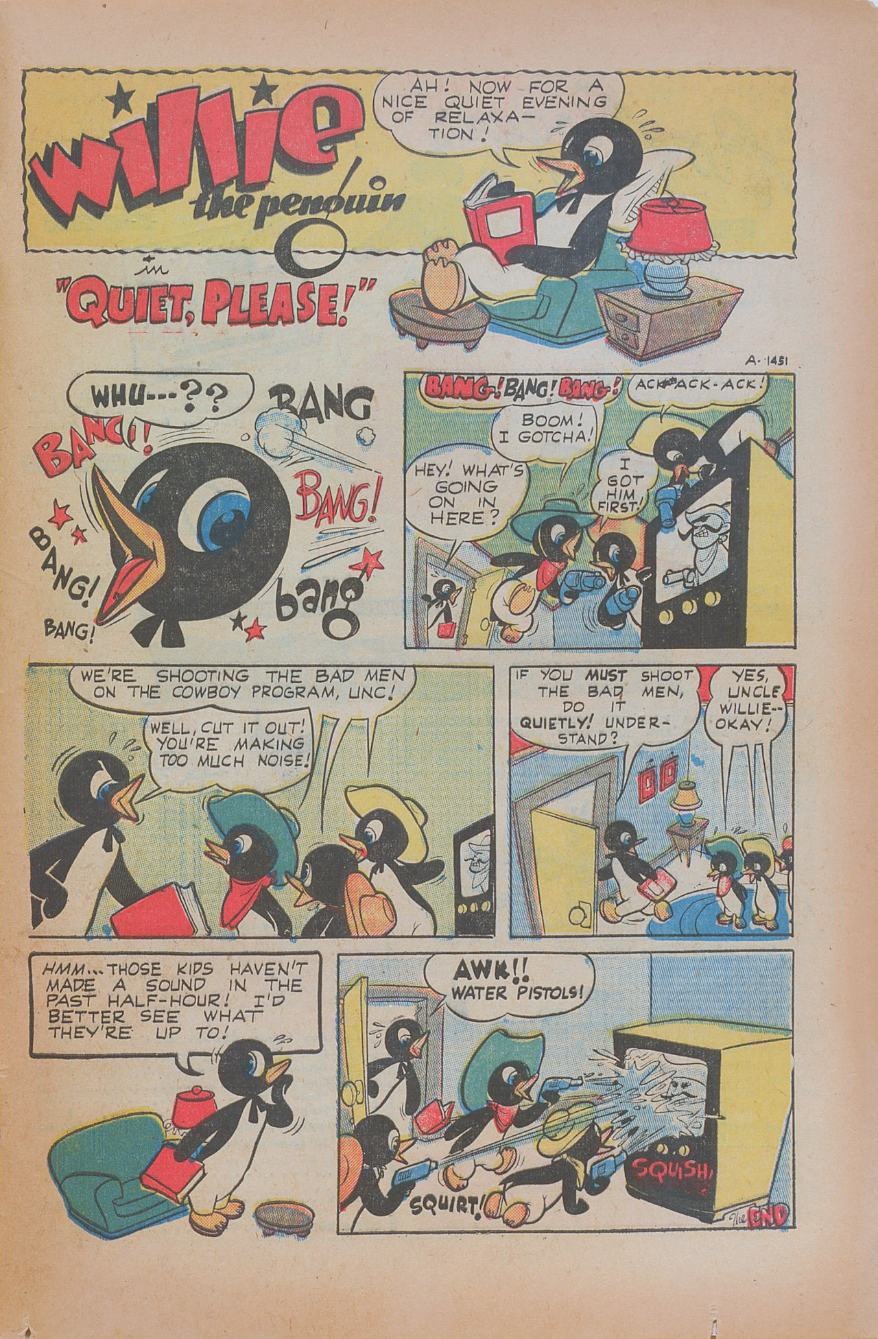 Read online Willie The Penguin comic -  Issue #5 - 33