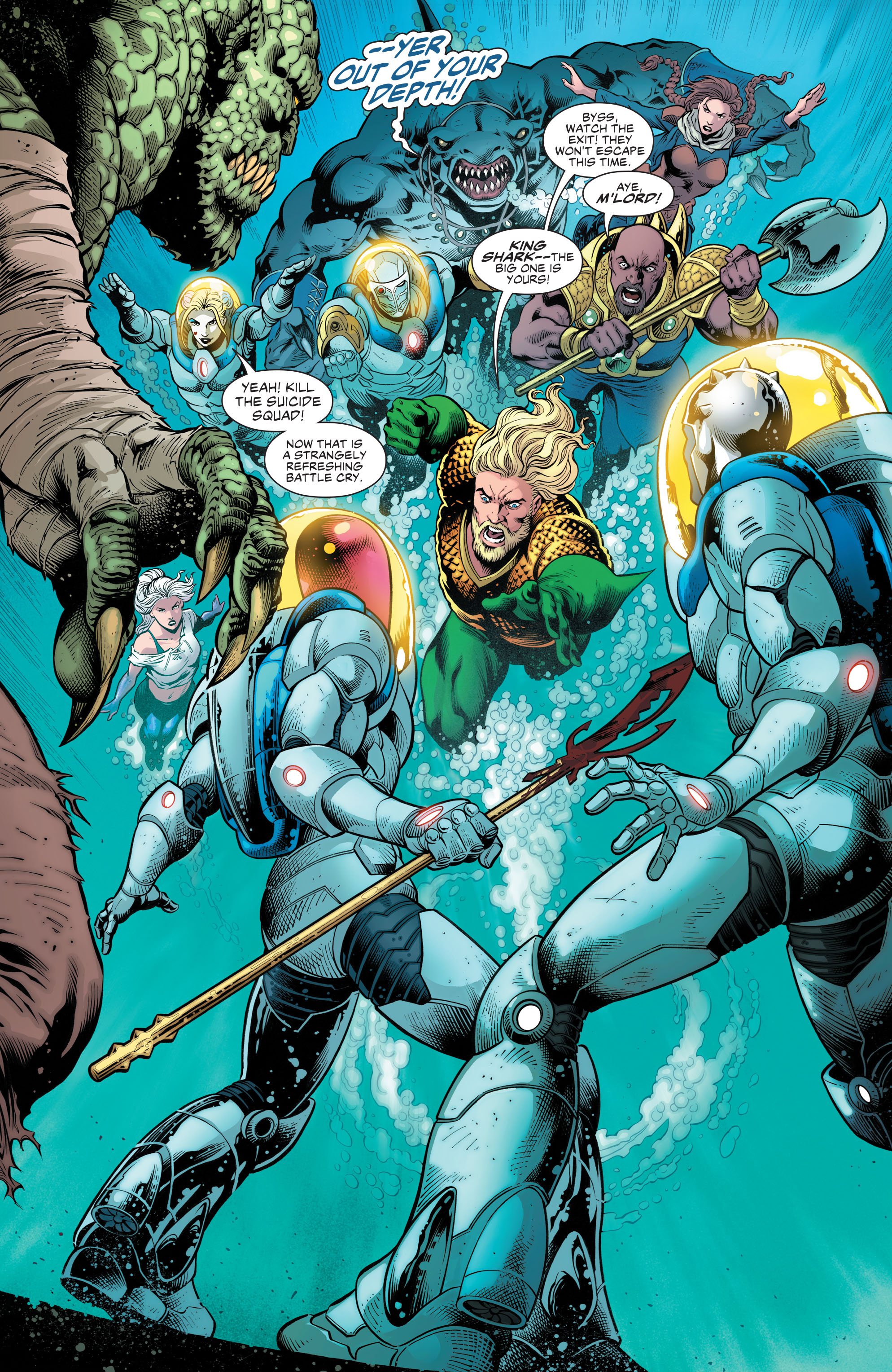 Read online Aquaman/Suicide Squad: Sink Atlantis! comic -  Issue # TPB - 64
