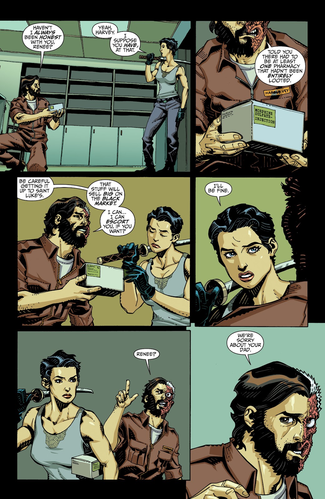 Convergence The Question issue 1 - Page 8