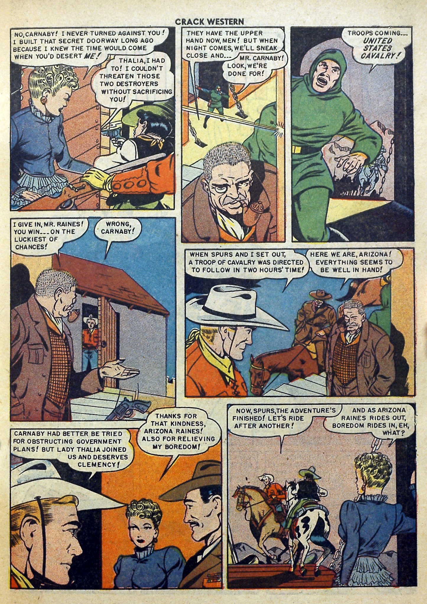 Read online Crack Western comic -  Issue #67 - 11