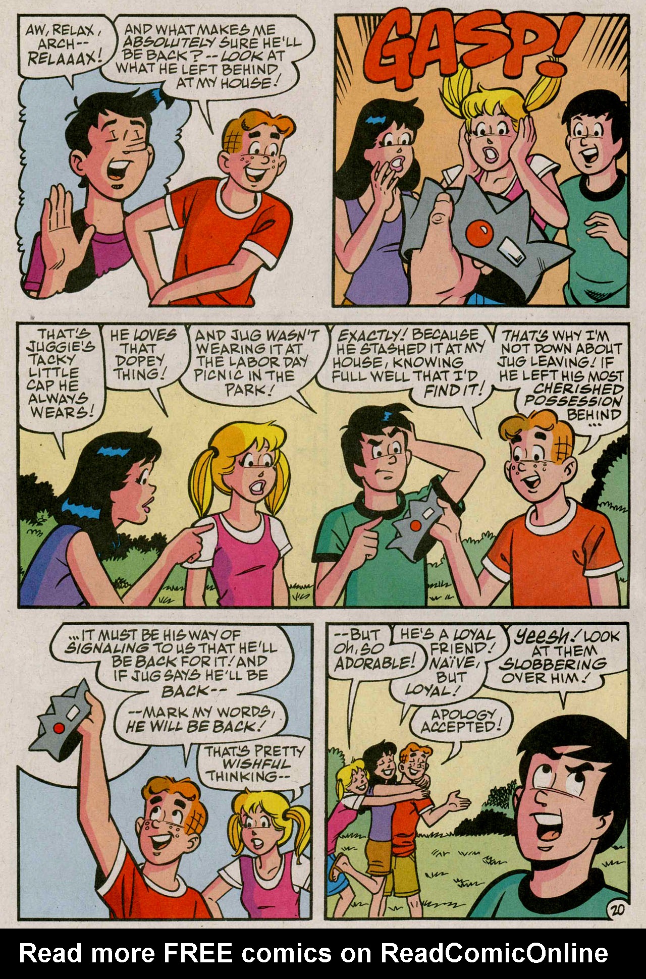 Read online Archie (1960) comic -  Issue #587 - 21