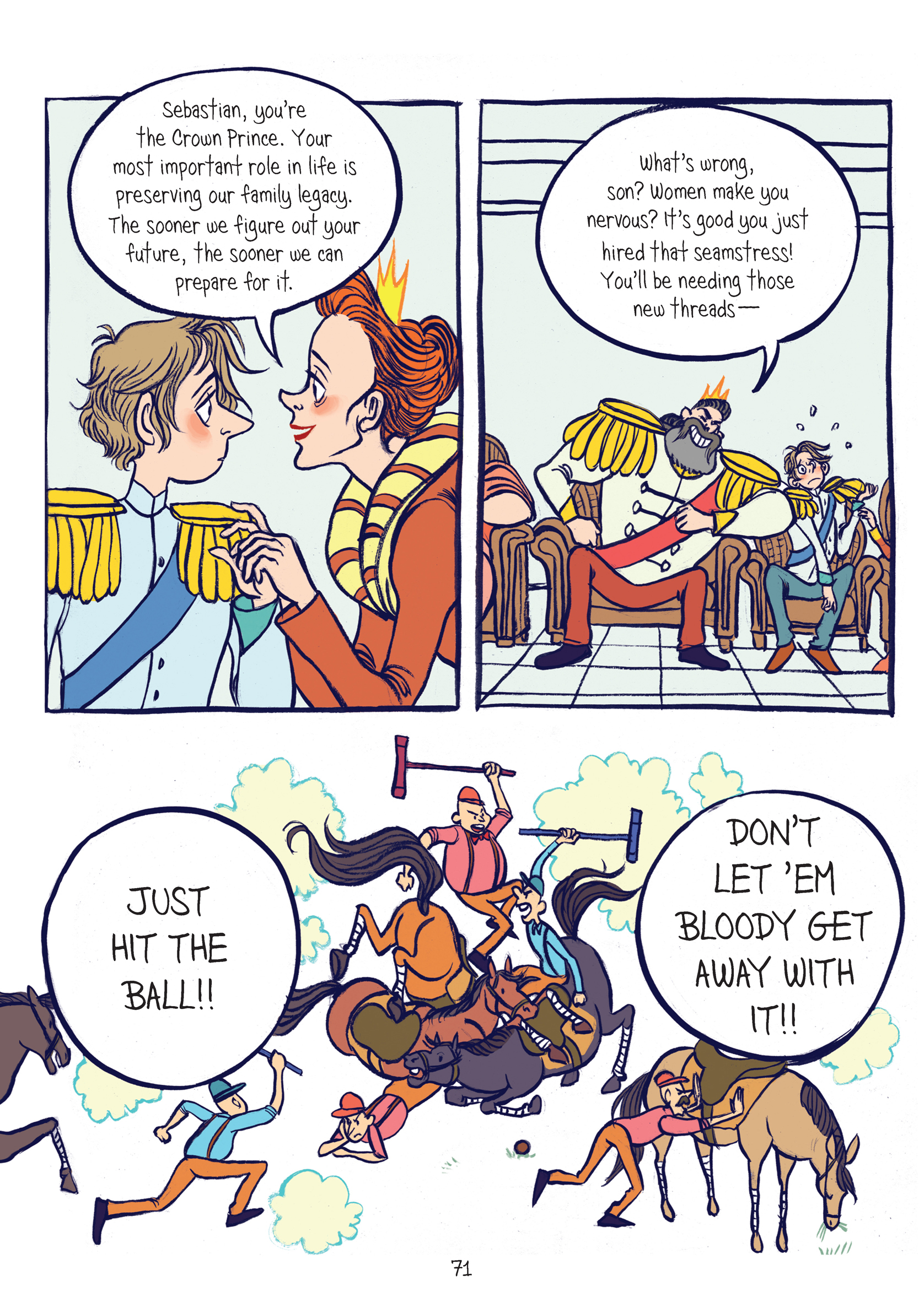 Read online The Prince and the Dressmaker comic -  Issue # TPB (Part 1) - 74