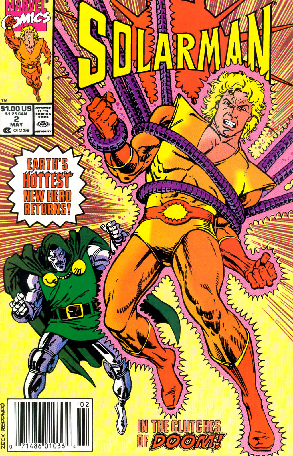 Read online Solarman comic -  Issue #2 - 1