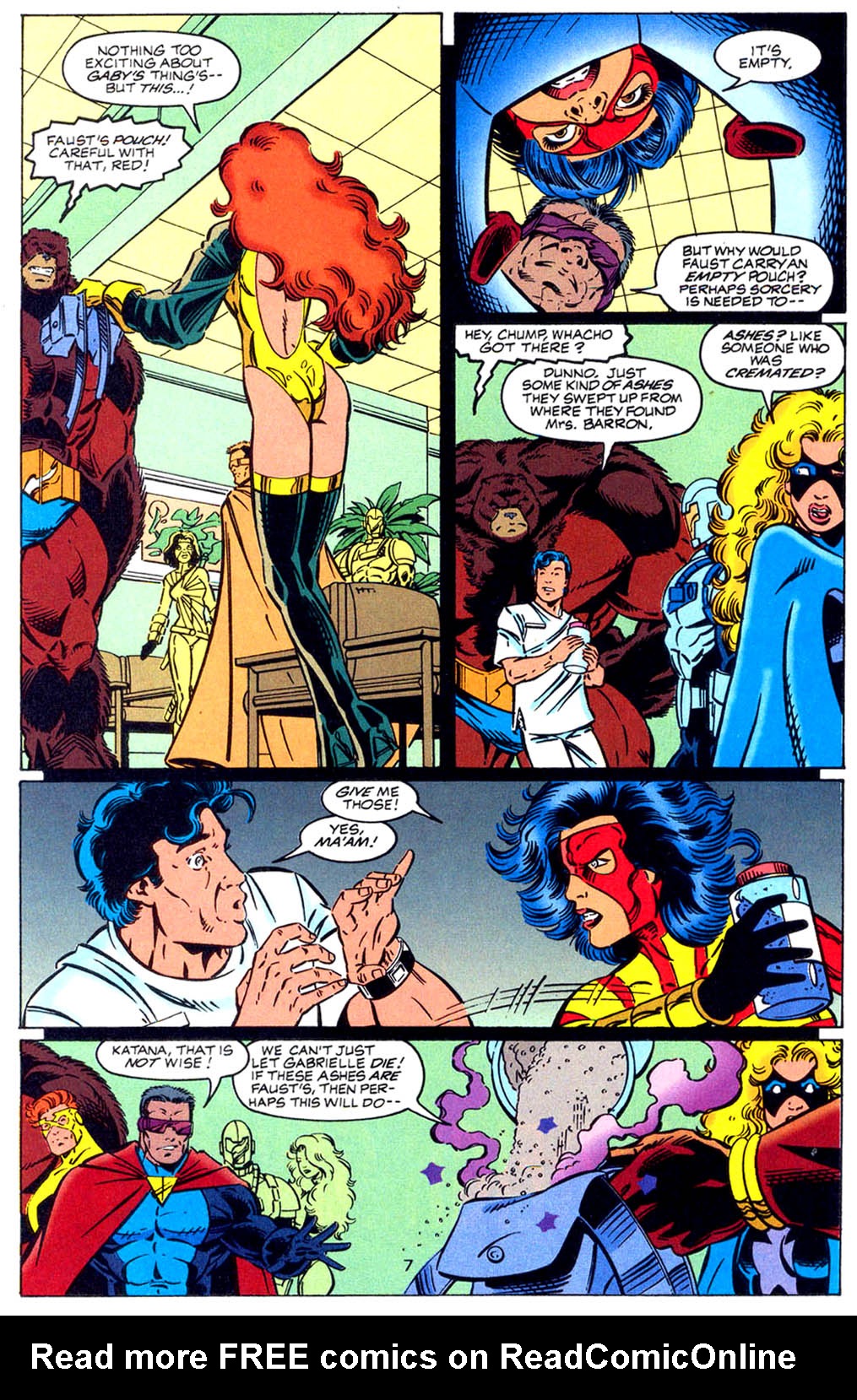 Read online Outsiders (1993) comic -  Issue #18 - 7