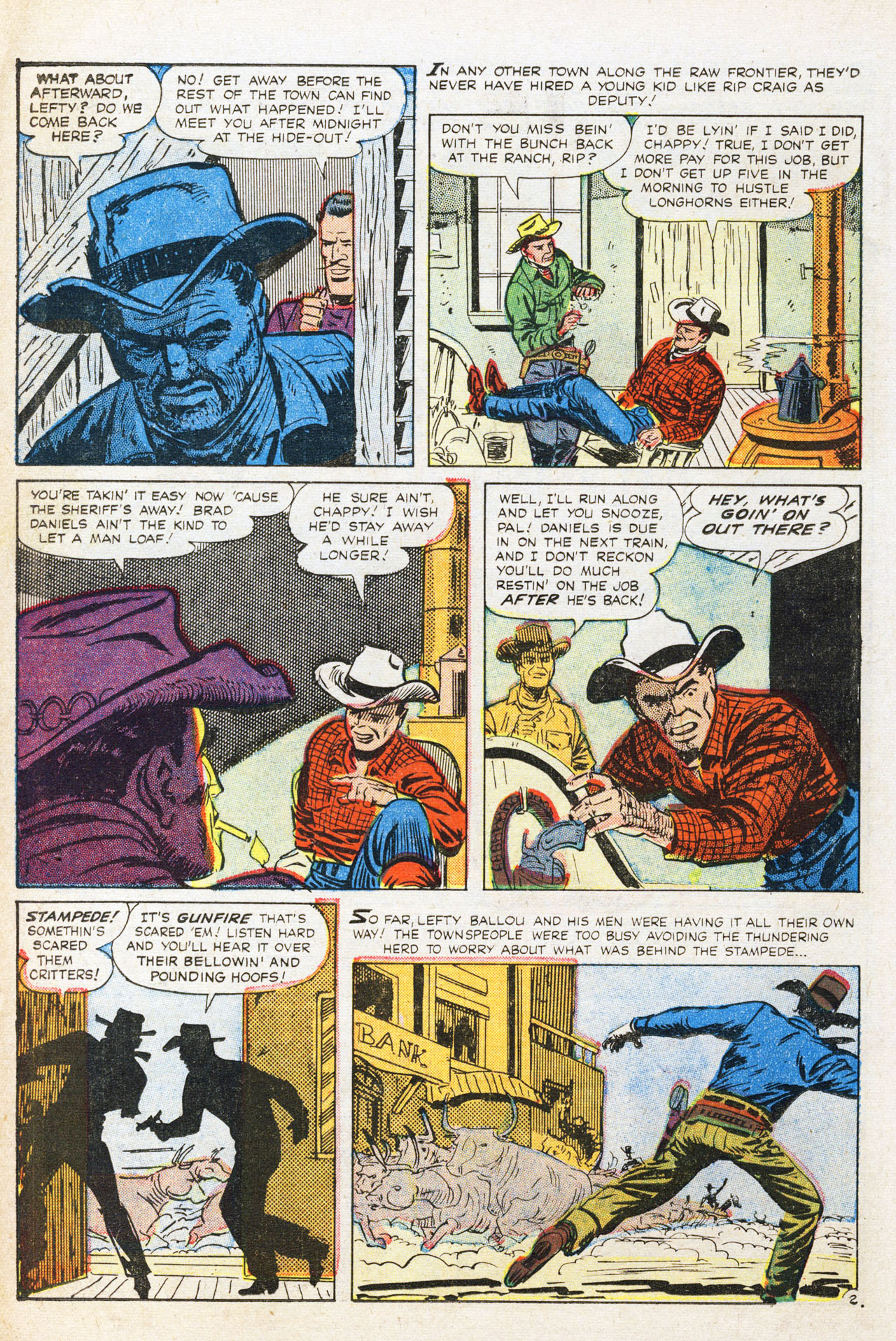 Read online Gunsmoke Western comic -  Issue #49 - 22