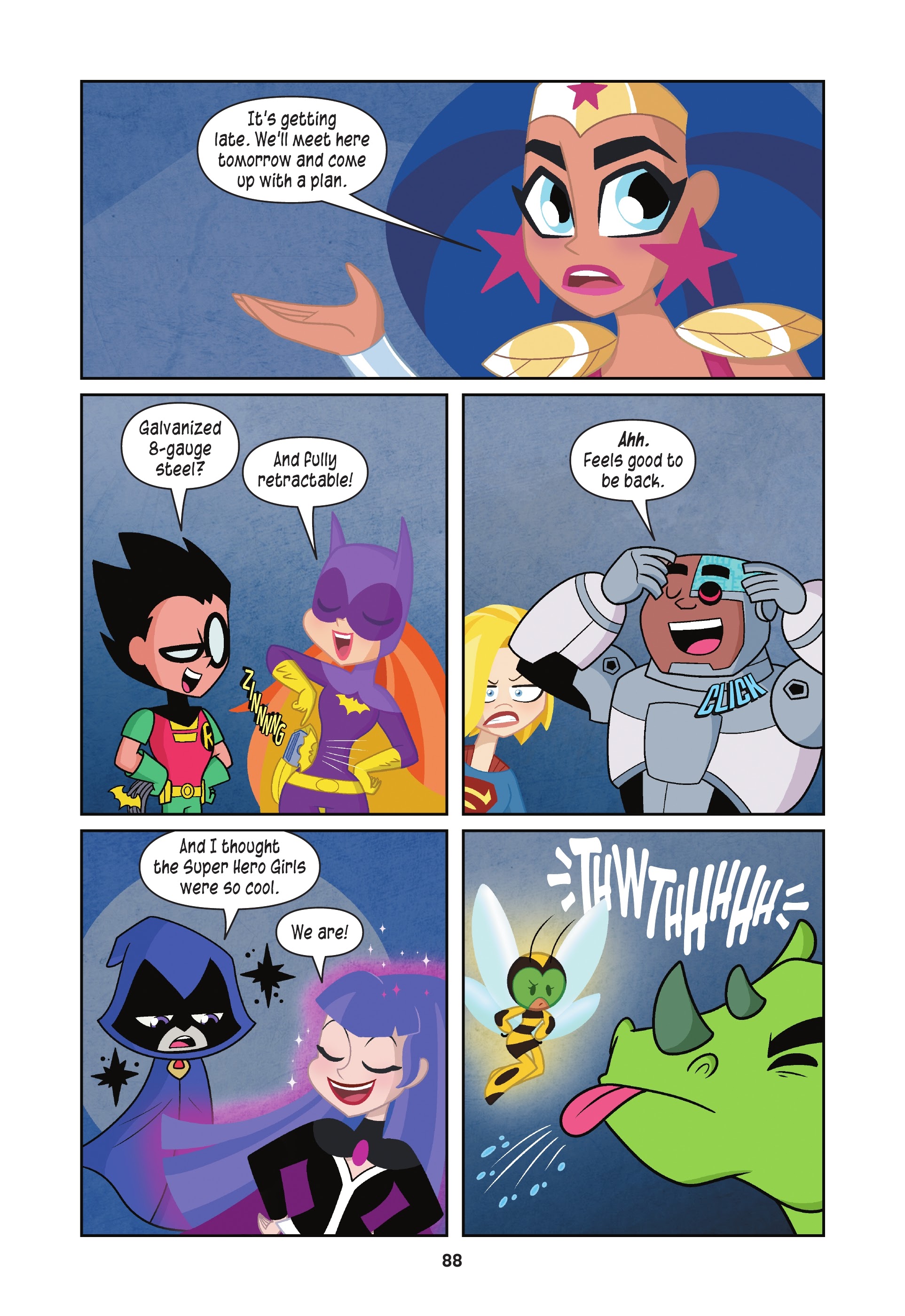 Read online Teen Titans Go!/DC Super Hero Girls: Exchange Students comic -  Issue # TPB (Part 1) - 87