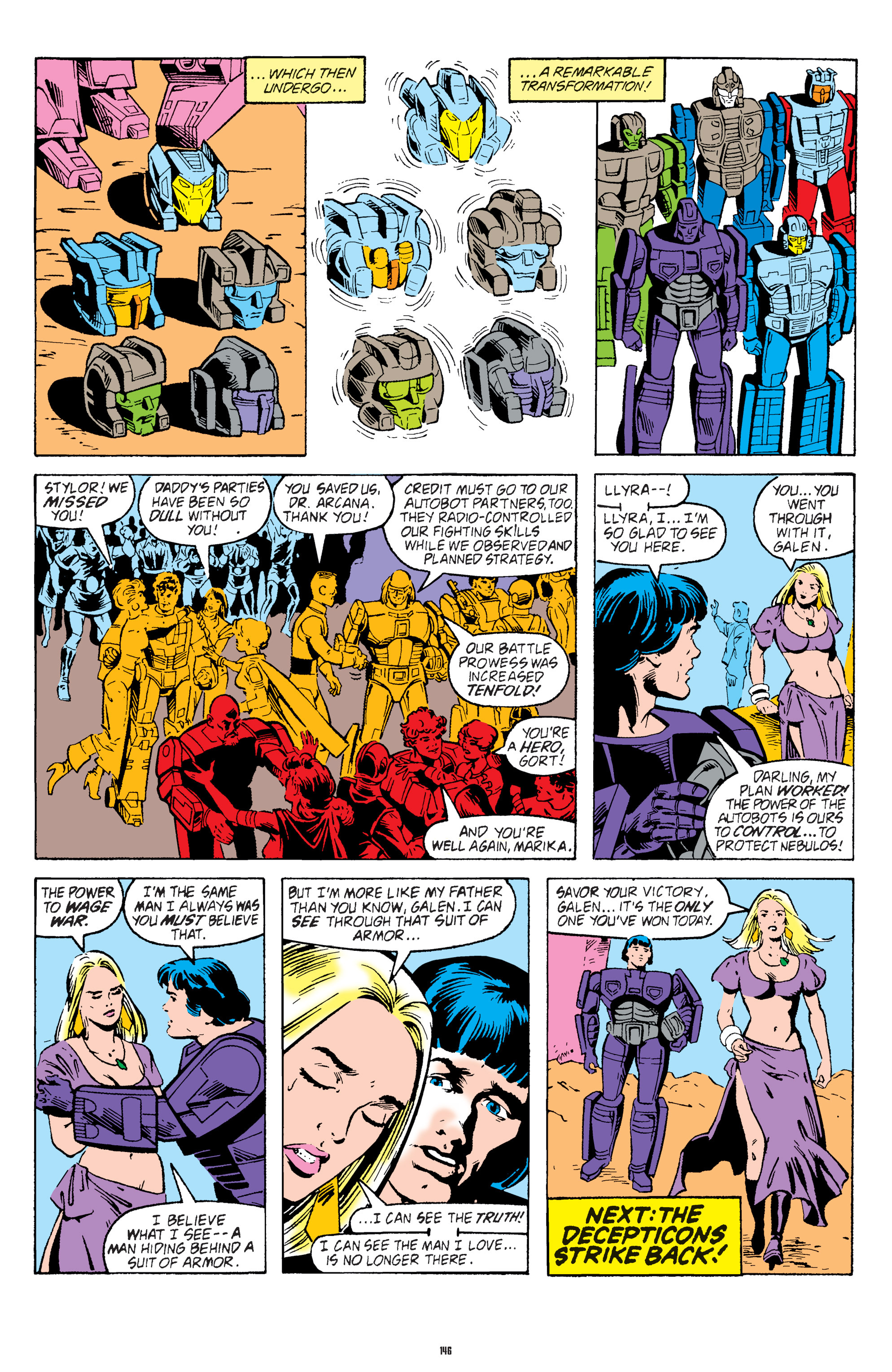 Read online The Transformers Classics comic -  Issue # TPB 7 - 145
